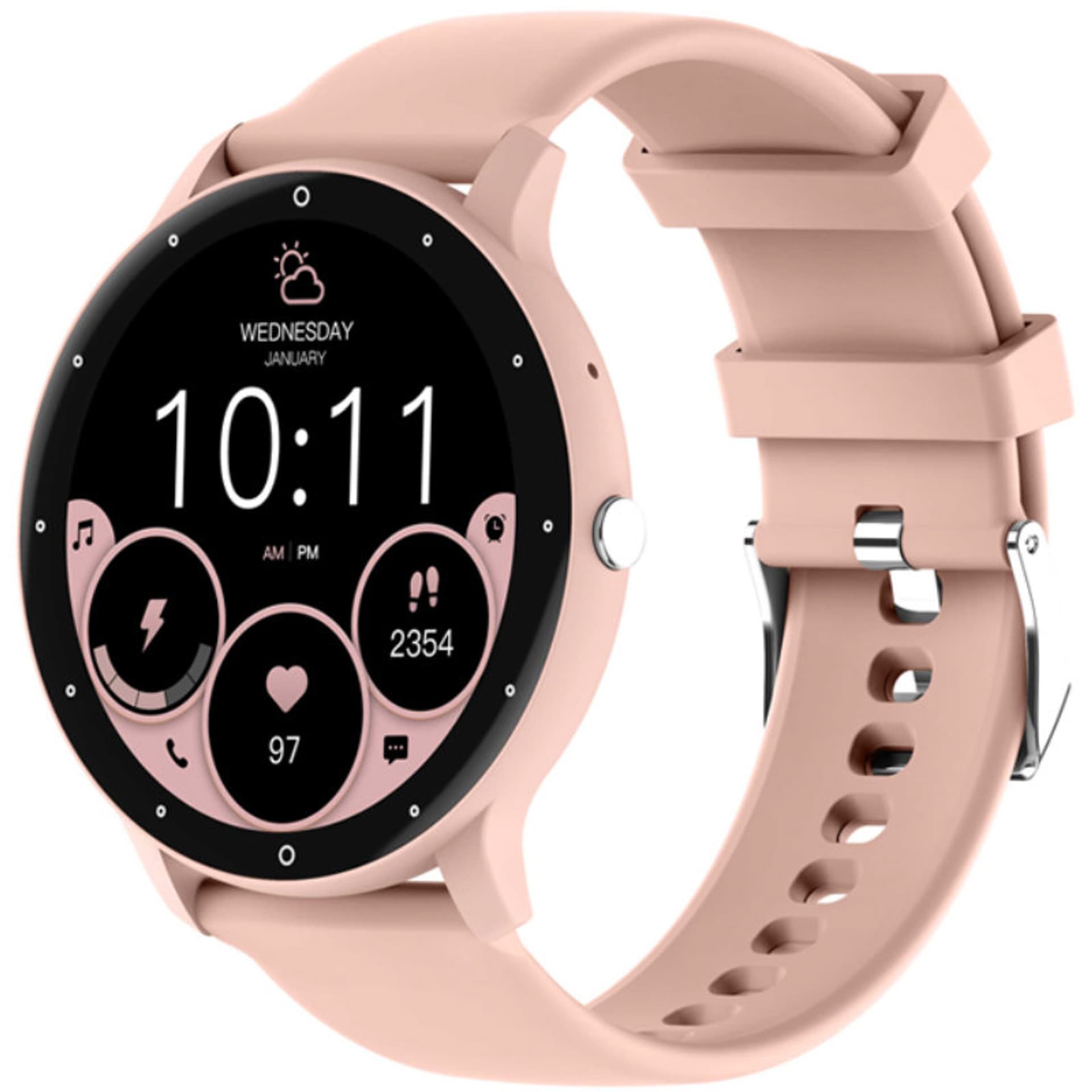 

SMARTWATCH UNISEX Rubicon RNCF16 - BLUETOOTH CALL, TRENING GOOGLE FIT (sr058d)