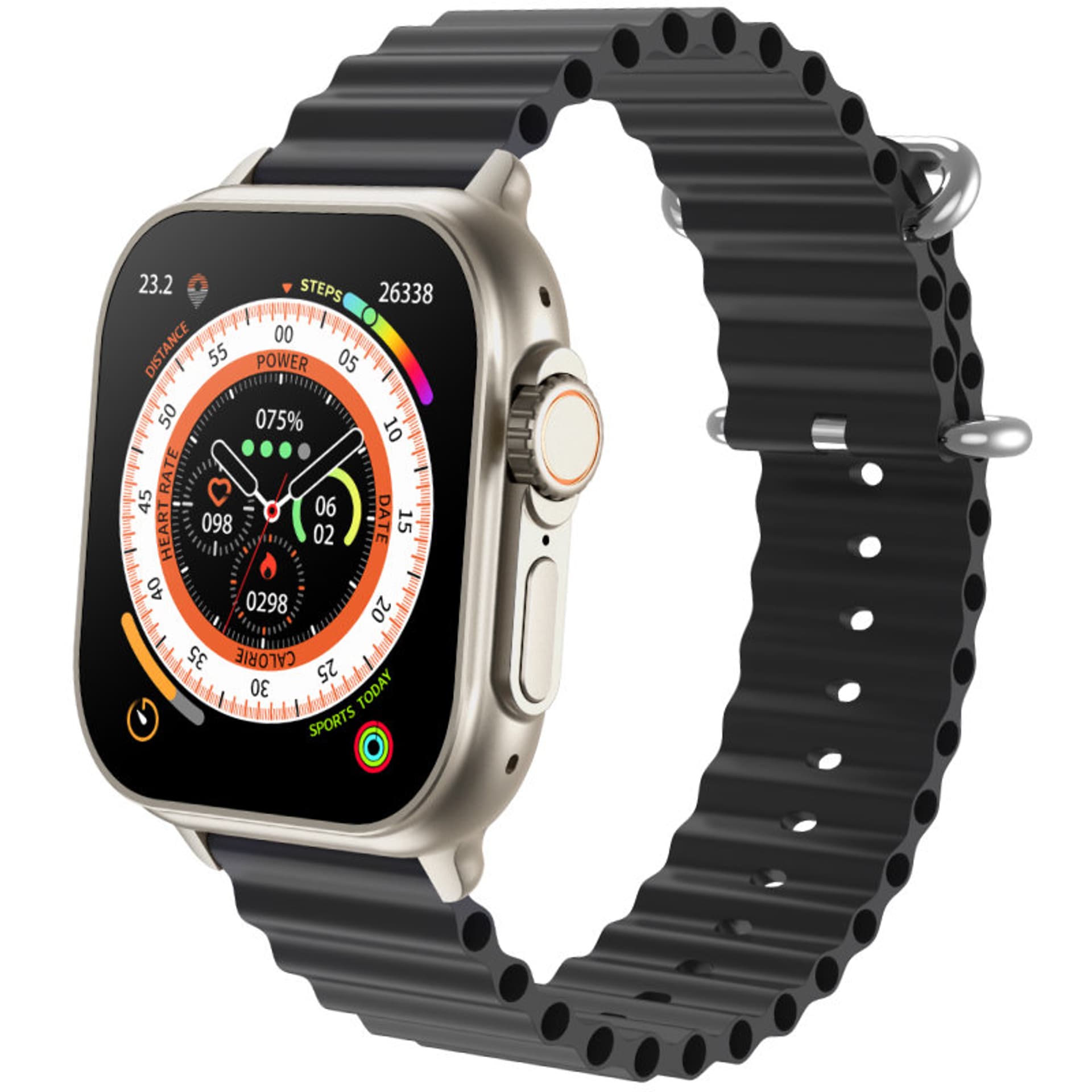 

SMARTWATCH UNISEX Rubicon RNCF17 - BLUETOOTH CALL, ŁADOWANIE BEZPRZEWODOWE (sr059a)