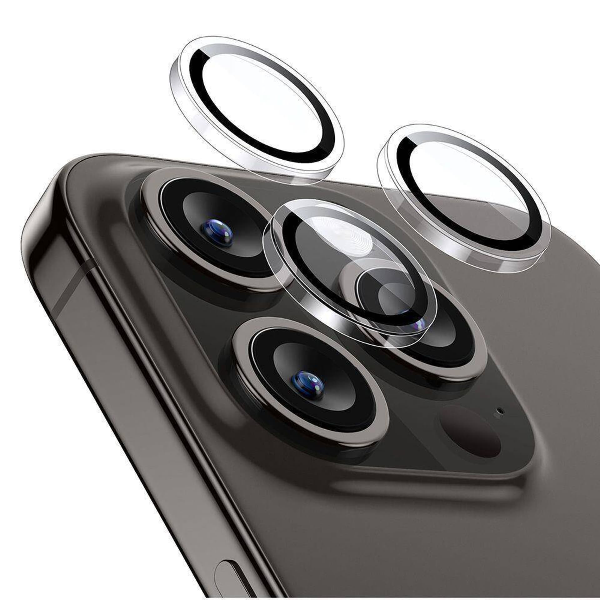 

Szkło Hartowane na Aparat APPLE IPHONE 15 PRO / 15 PRO MAX ESR Camera Lens Clear