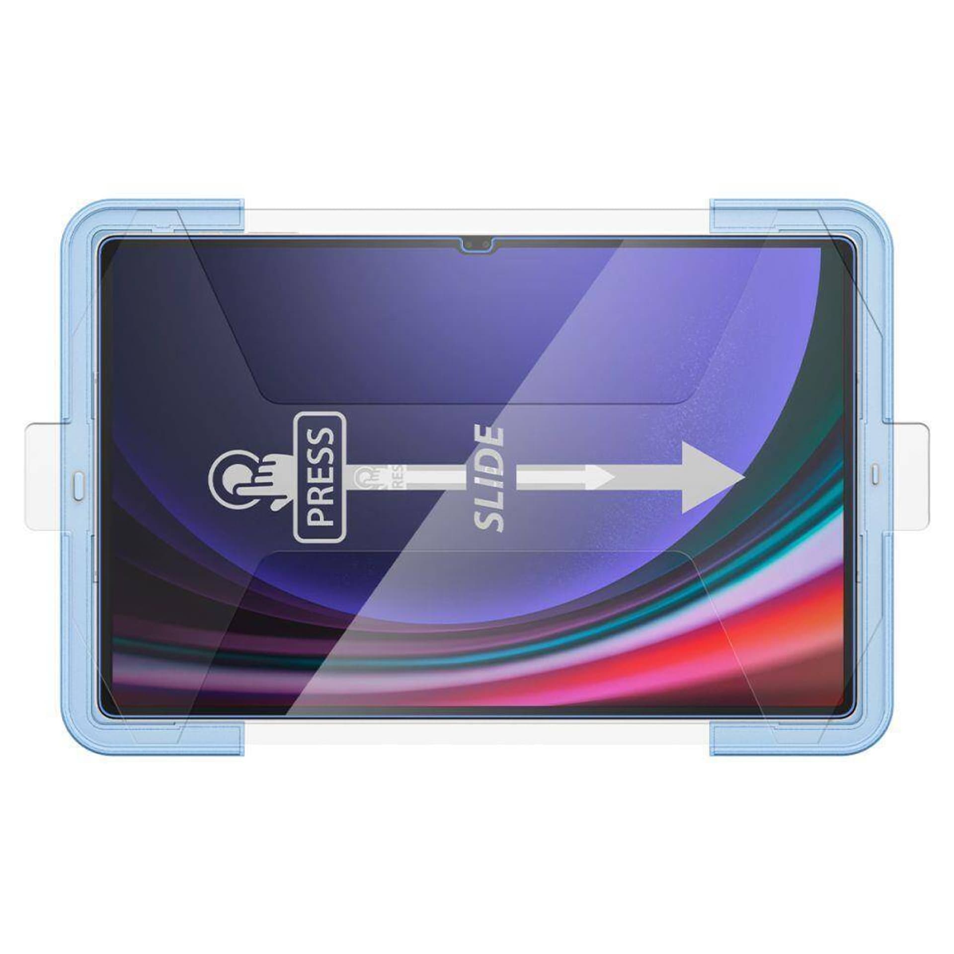 

Szkło Hartowane SAMSUNG GALAXY TAB S9 ULTRA Spigen Glas.tr "Ez Fit" Clear