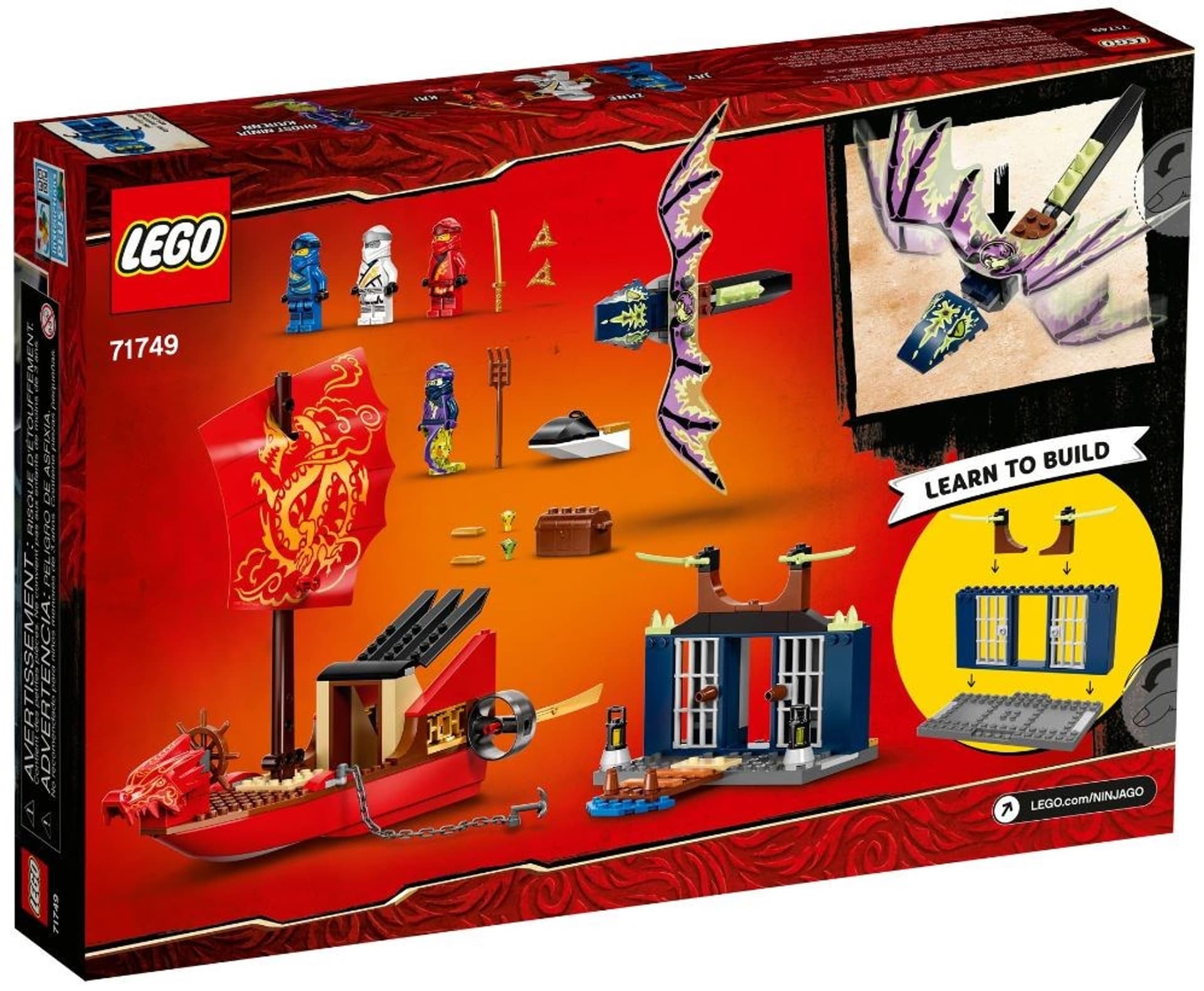 

LEGO Ninjago 71749 Ostatni lot Perły Przeznaczenia