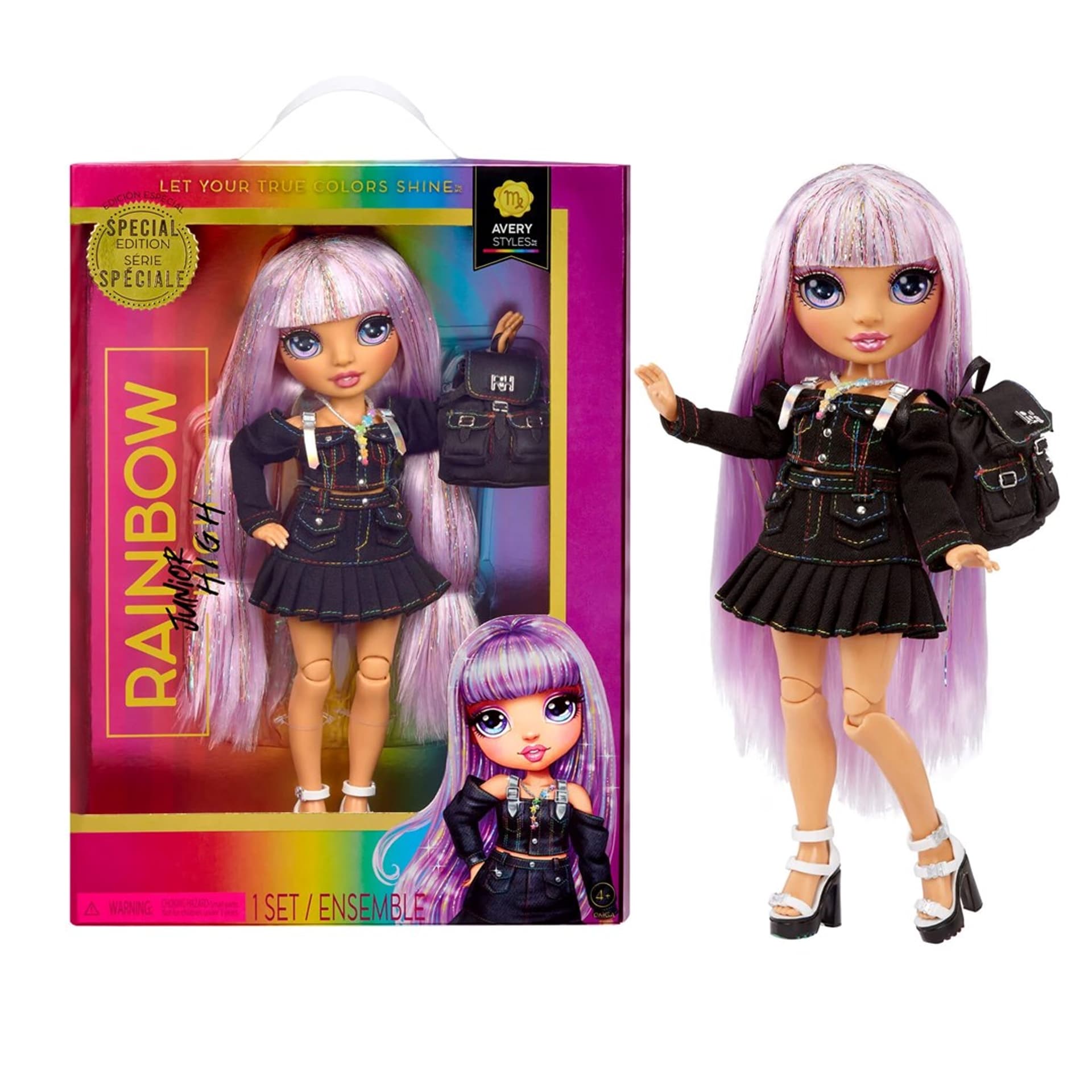 

Rainbow High Junior Special Doll - Avery Styles