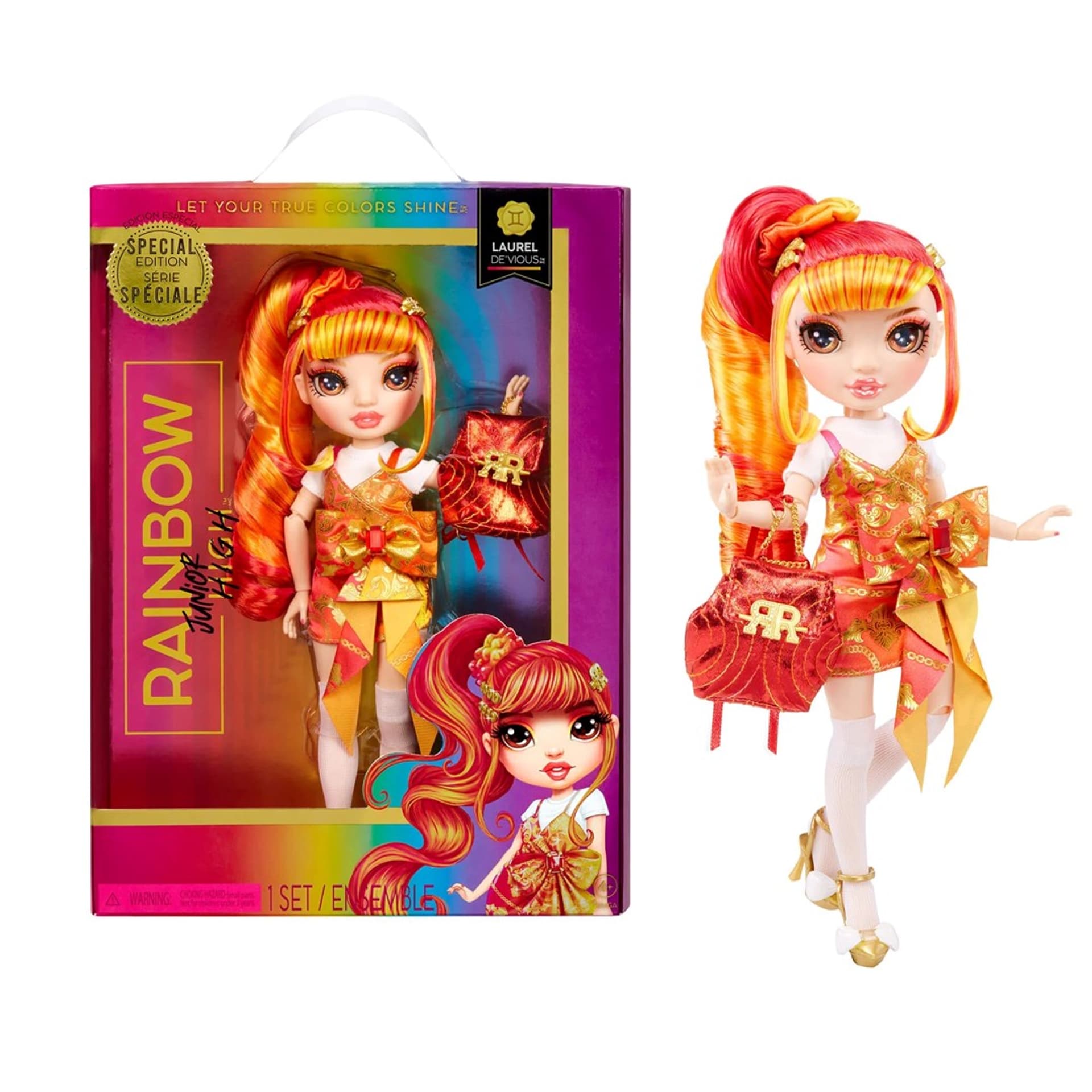 

Rainbow High Junior Special Doll - Laurel De'Vious