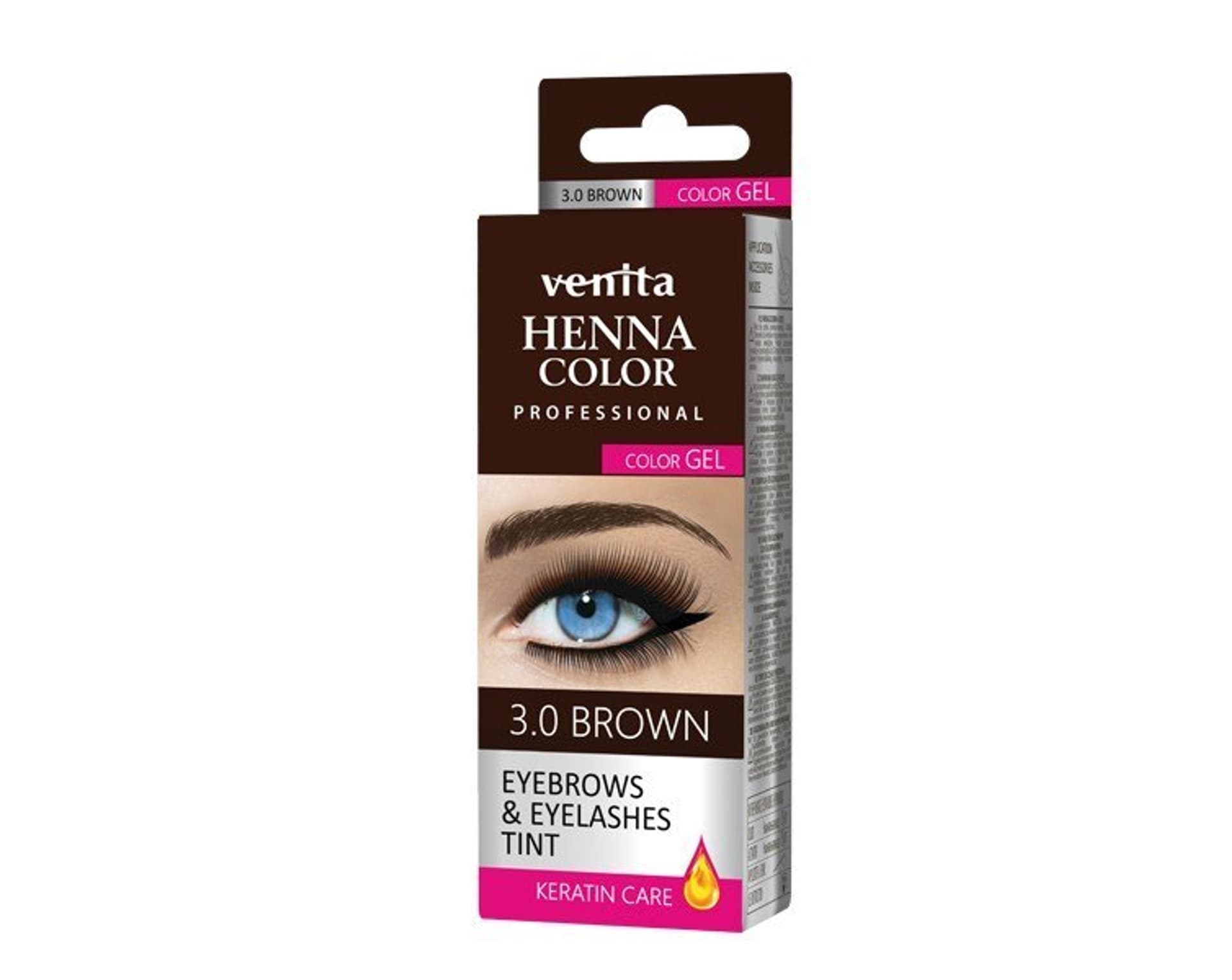 

VENITA Henna Color Profesjonalna Żelowa Henna do brwi i rzęs - 31.0 Brown (brązowa) 1op.