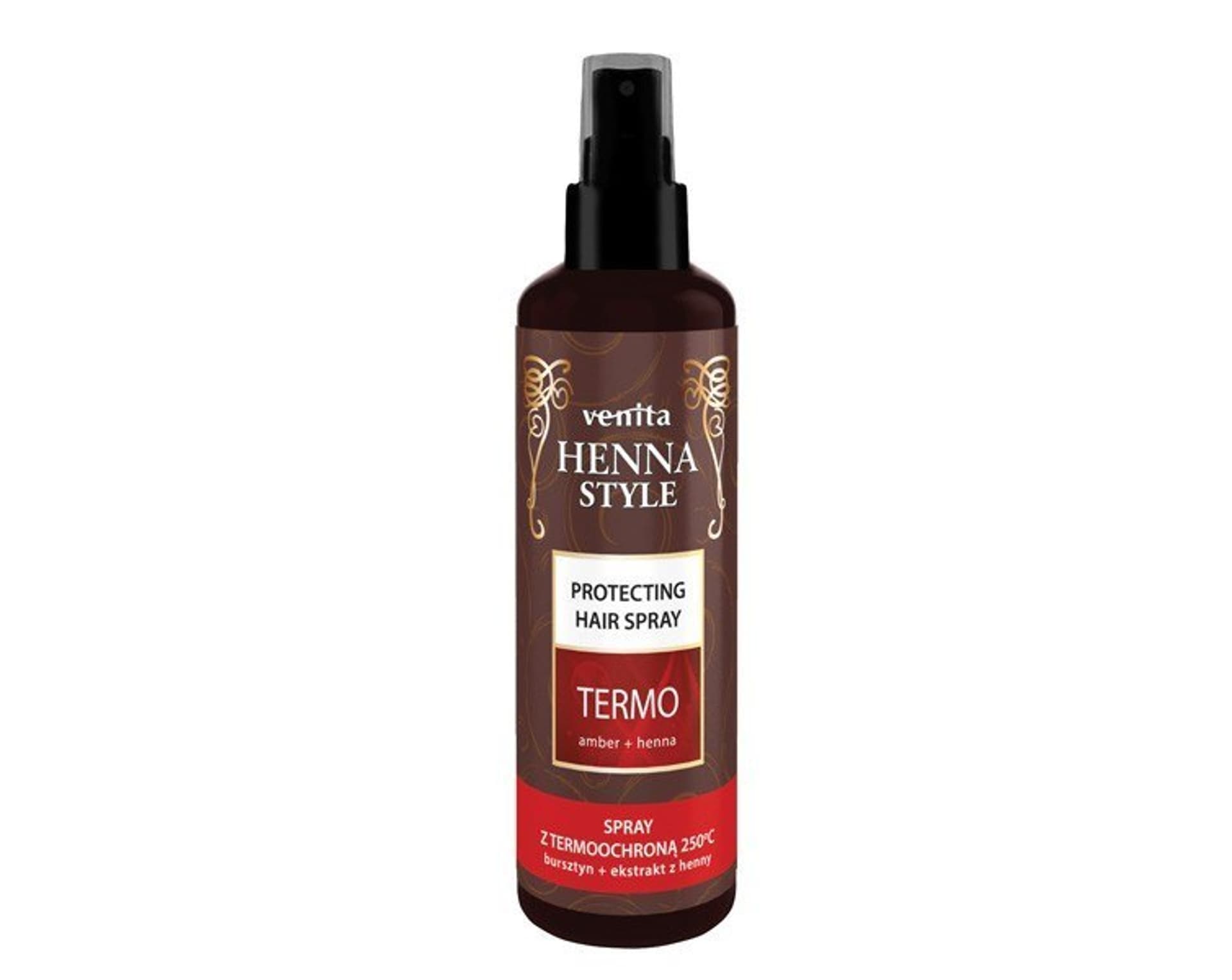 

VENITA Henna Style Spray do stylizacji włosów z termoochroną 250 C - Termo 200ml