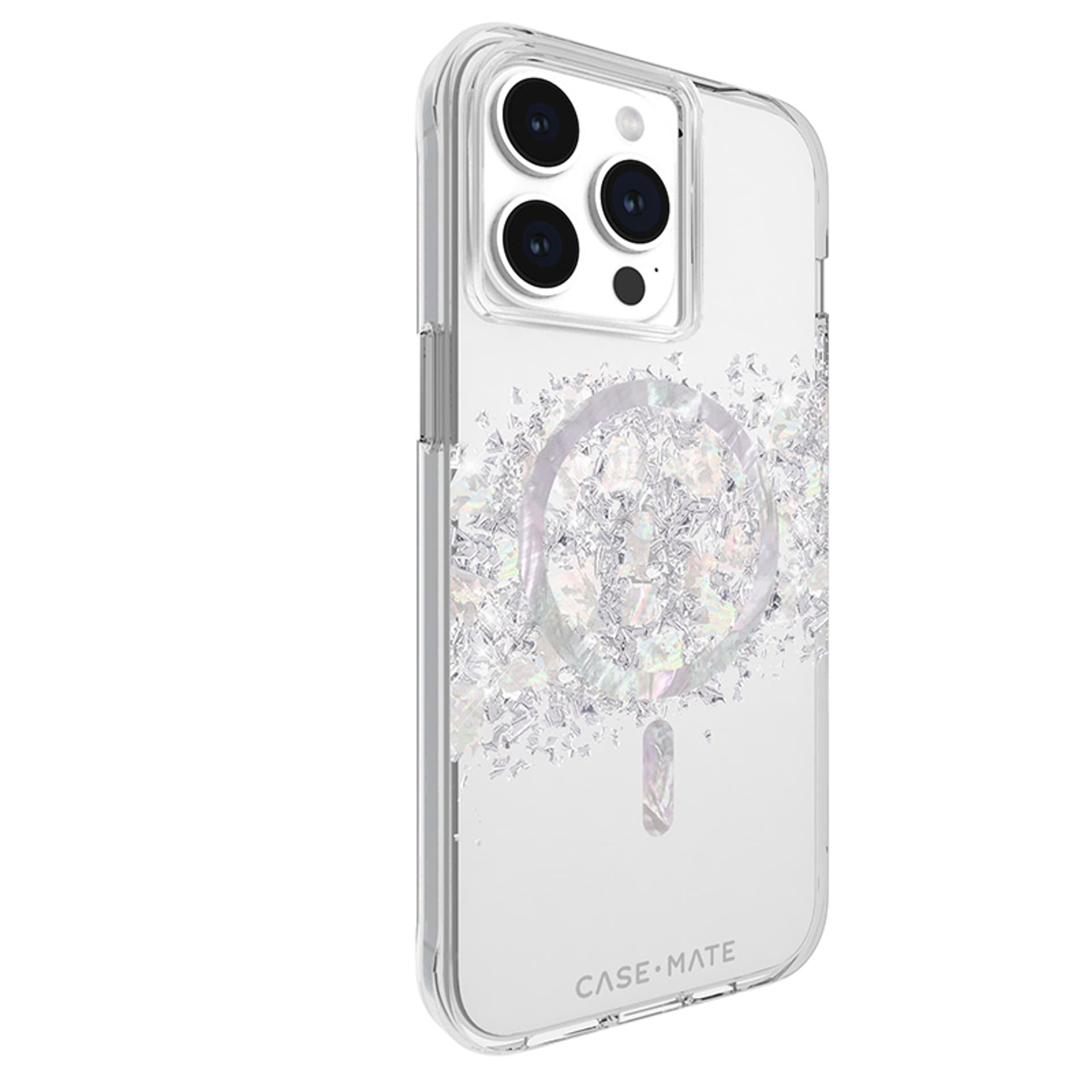 

Case-Mate Karat MagSafe - Etui iPhone 15 Pro Max zdobione masą perłową (A Touch of Pearl)