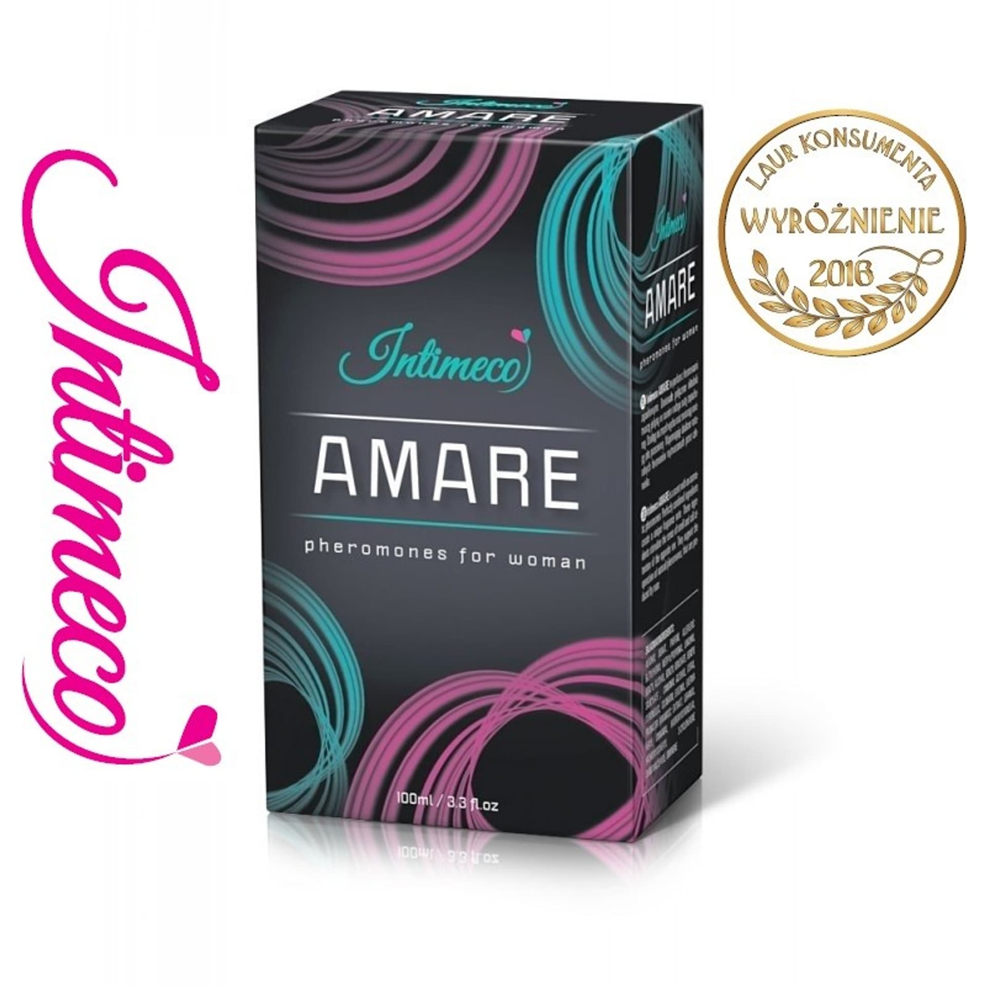 

Zdobądź każdego! Damskie feromony AMARE duża pojemność 100ml