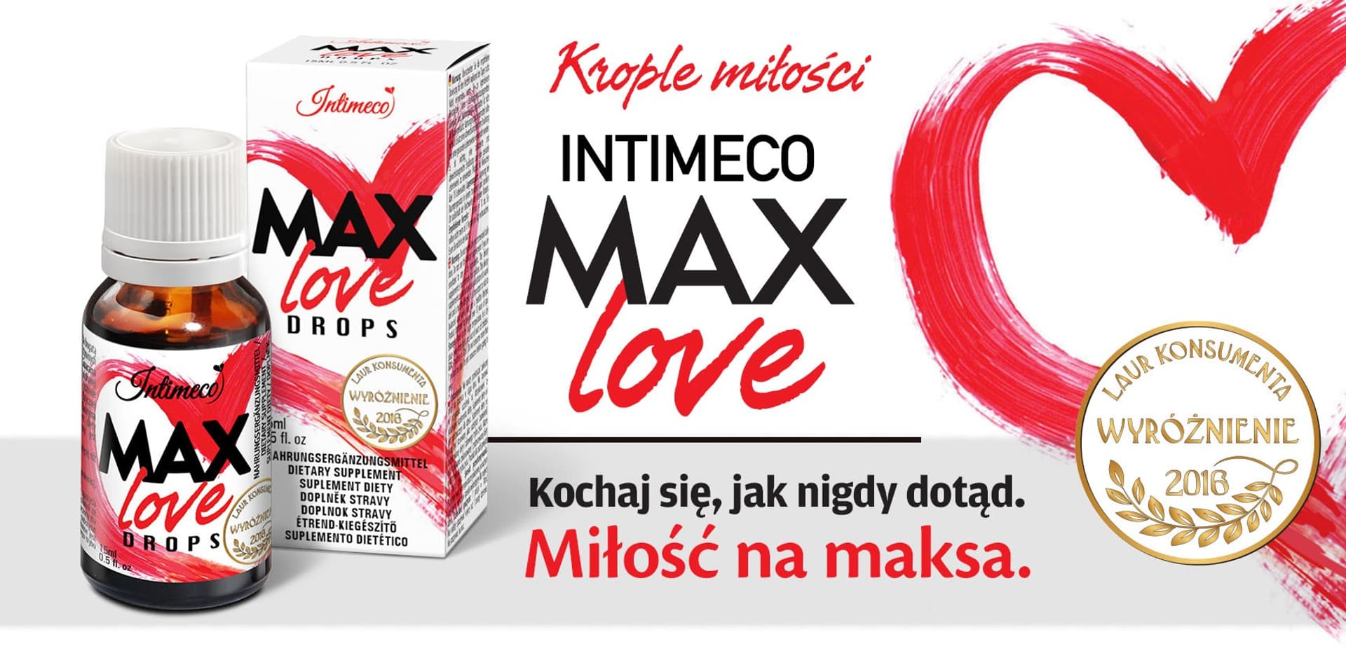 

"Krople miłości" - INTIMECO MAX LOVE DROPS 15ml