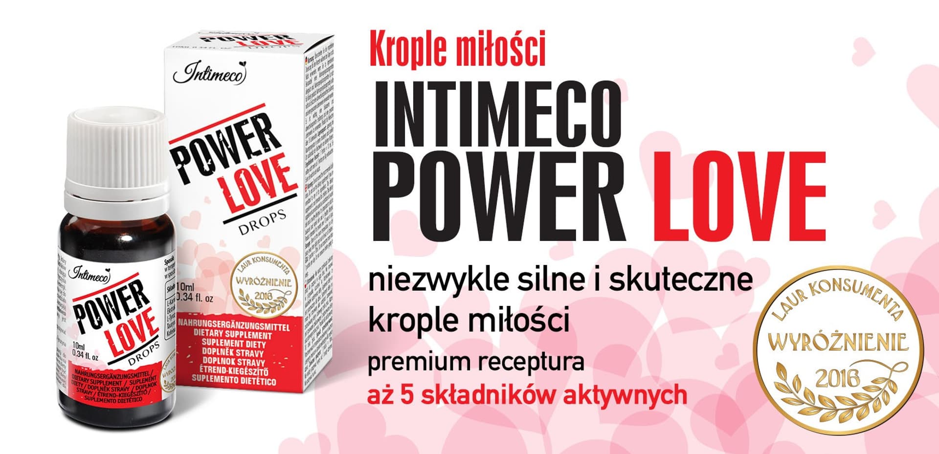 

"Krople miłości" - INTIMECO POWER LOVE DROPS 10ml