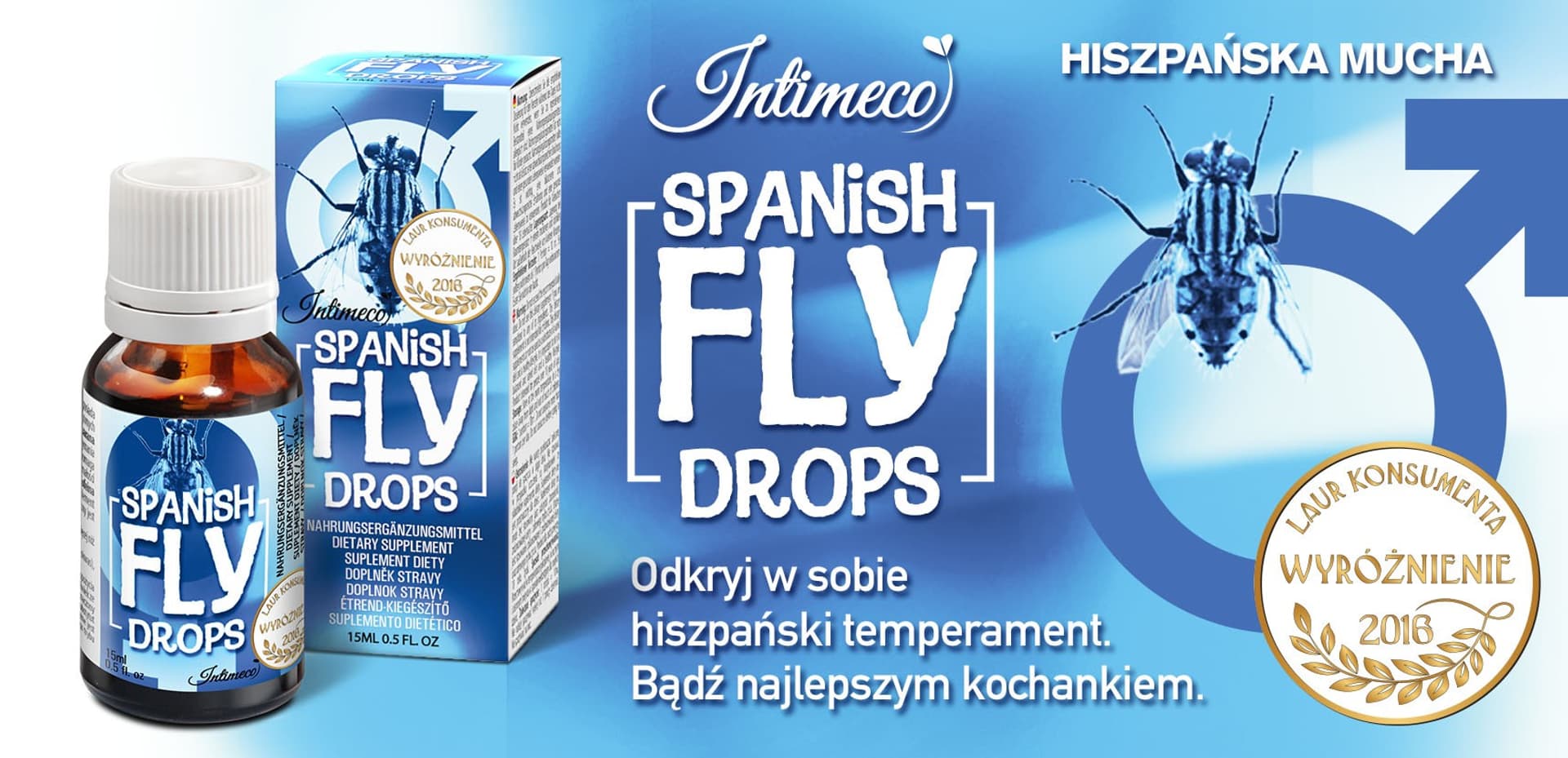 

"Hiszpańska Mucha" - INTIMECO SPANISH FLY DROPS 15ml