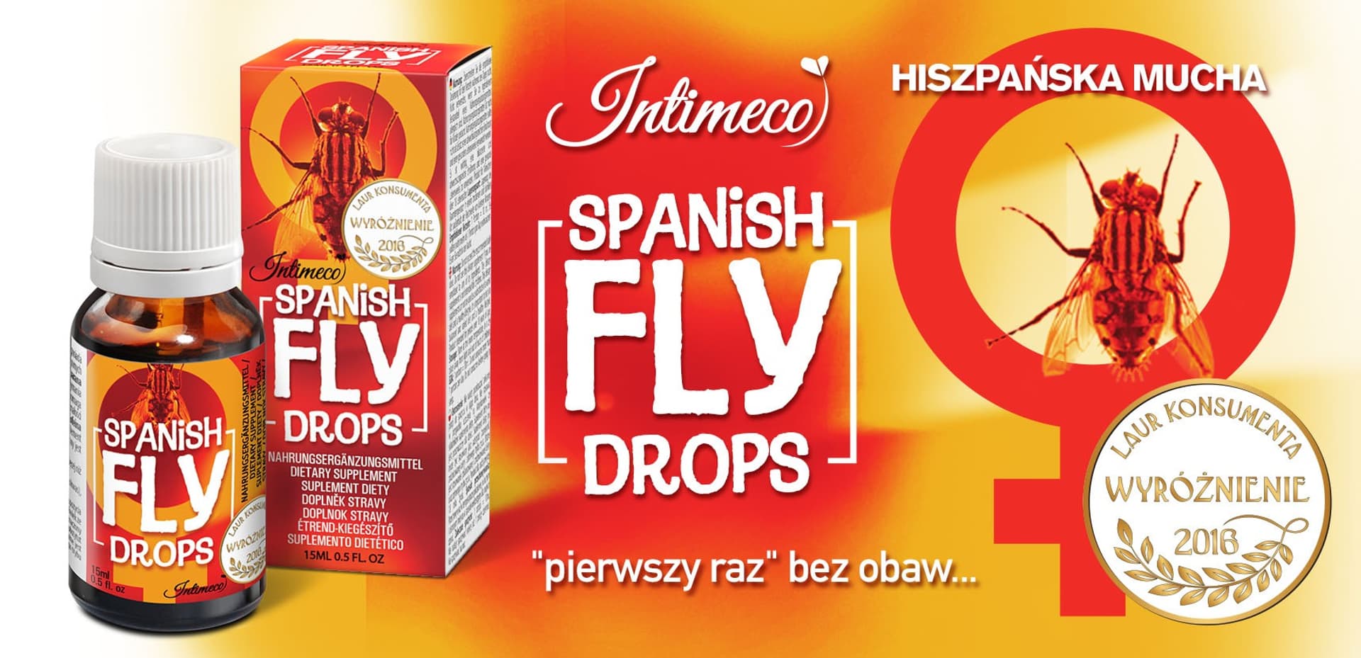 

"Hiszpańska Mucha" - INTIMECO SPANISH FLY DROPS 15ml