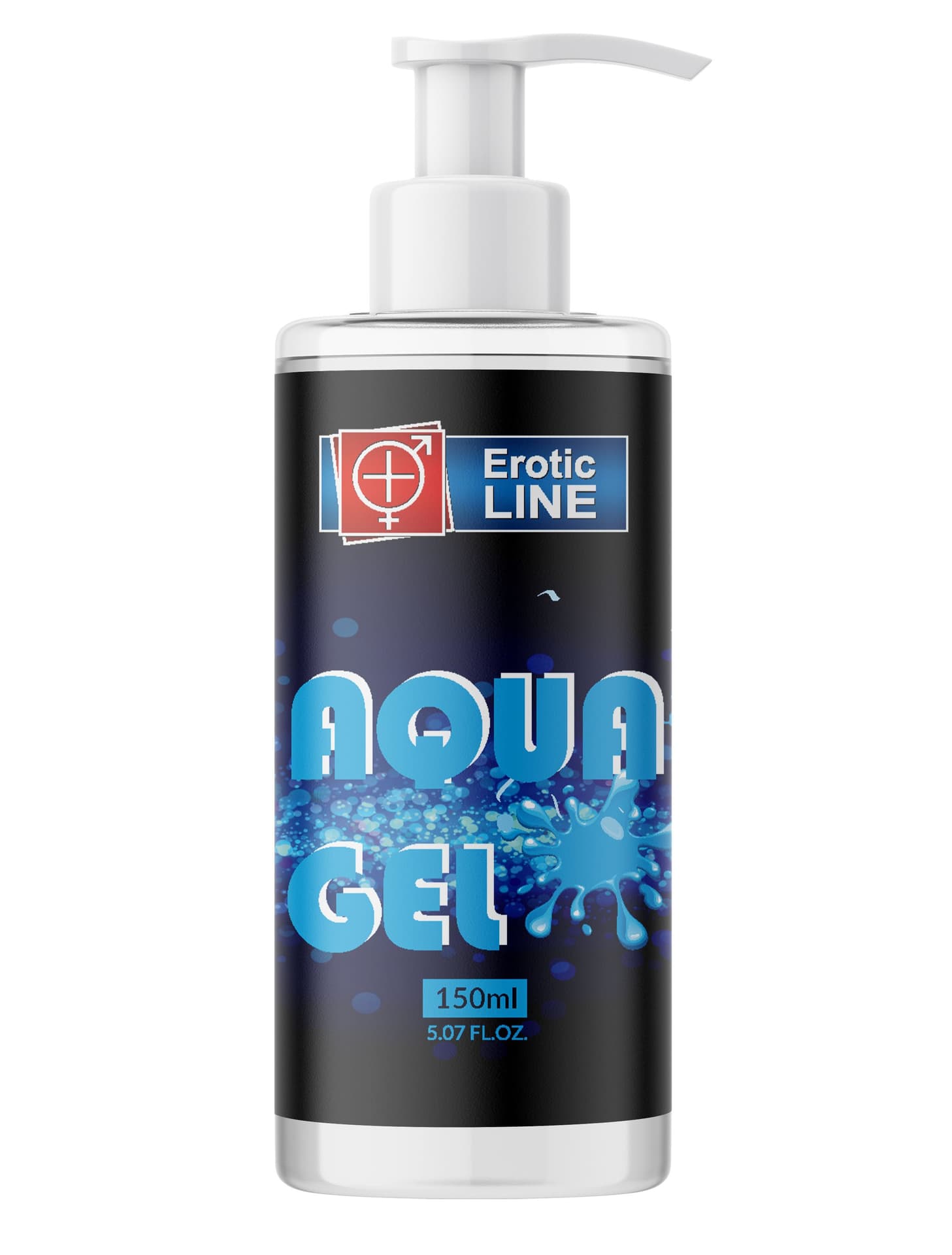 

Erotic Line Aqua Gel Black 150ml