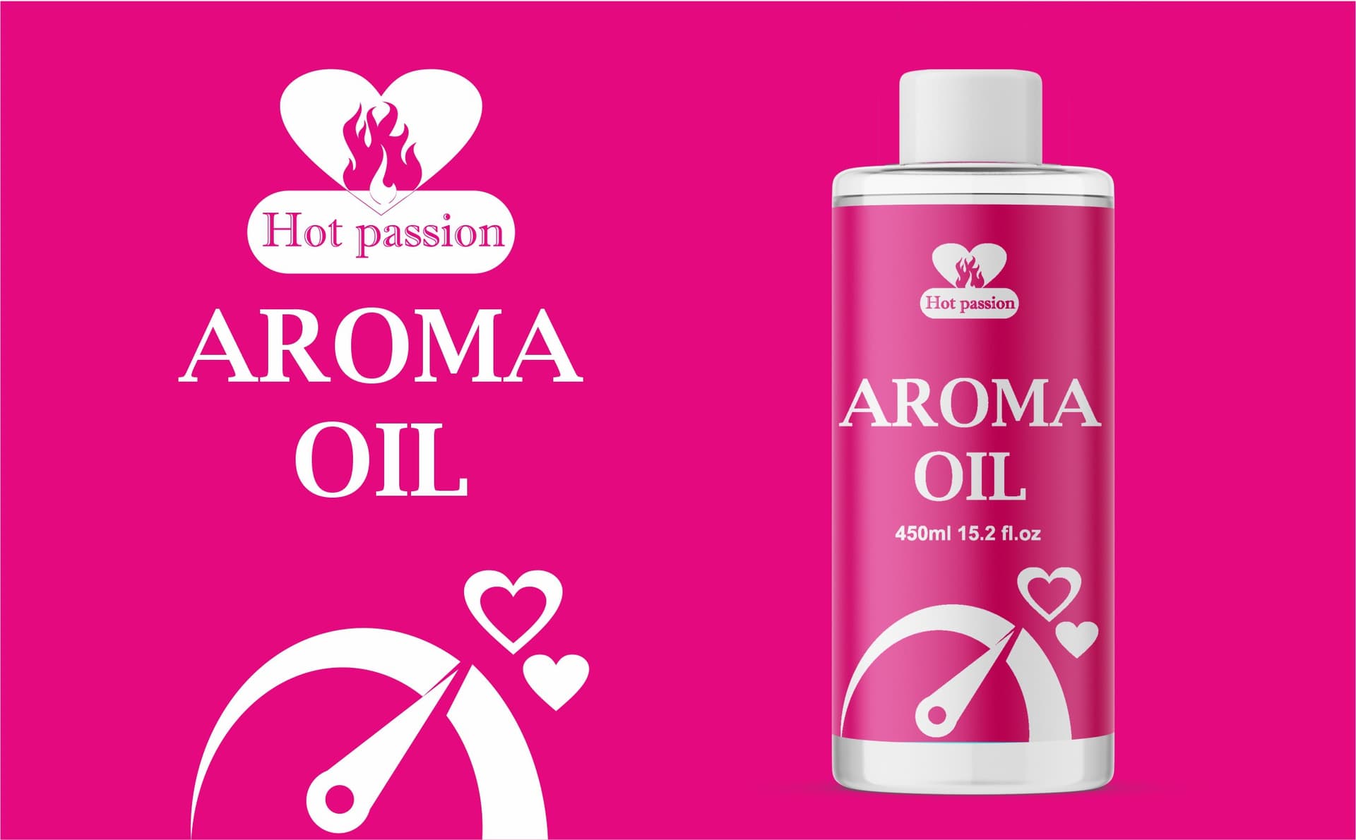 

Hot Passion Aroma Oil 450ml