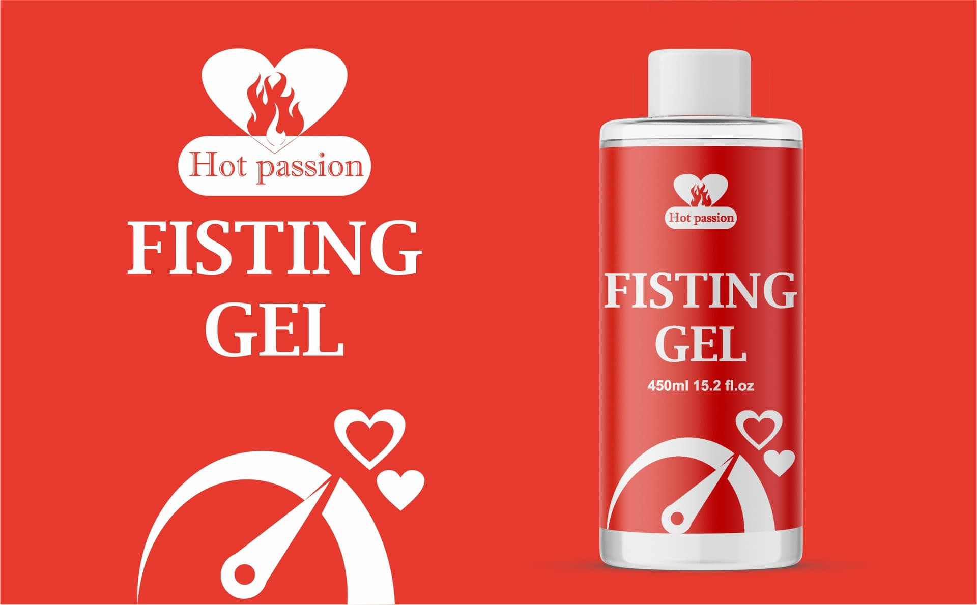 

Hot Passion Fisting Gel 450ml