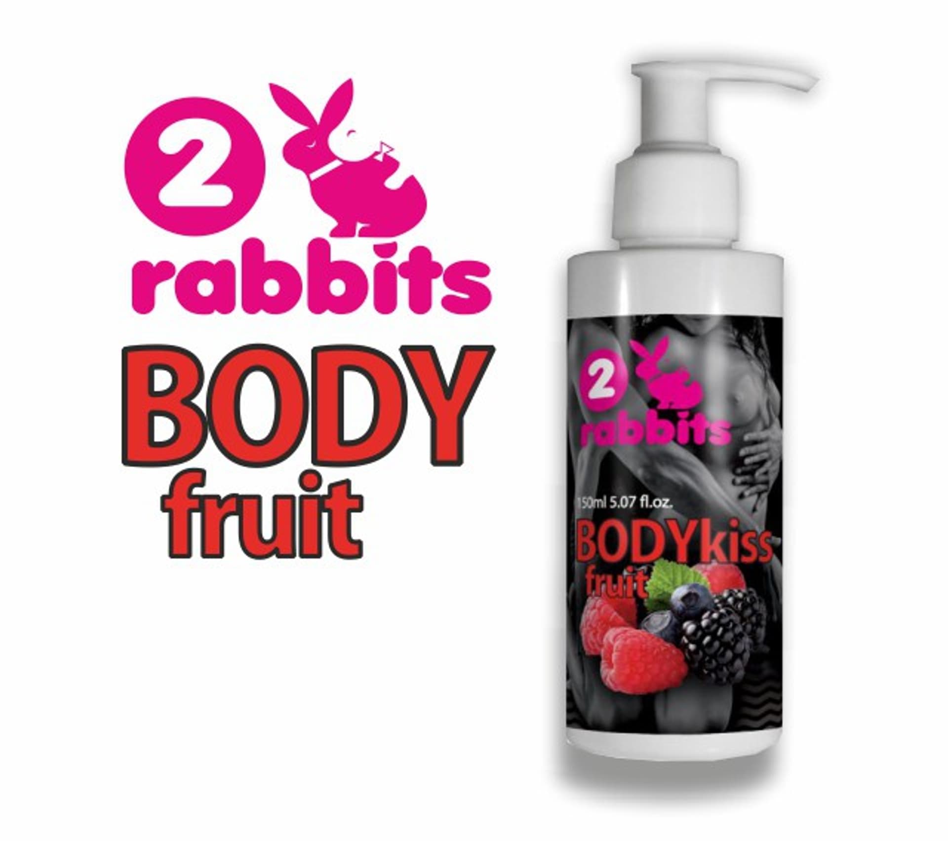 

2 Rabbits Body Kiss Fruit 150ml