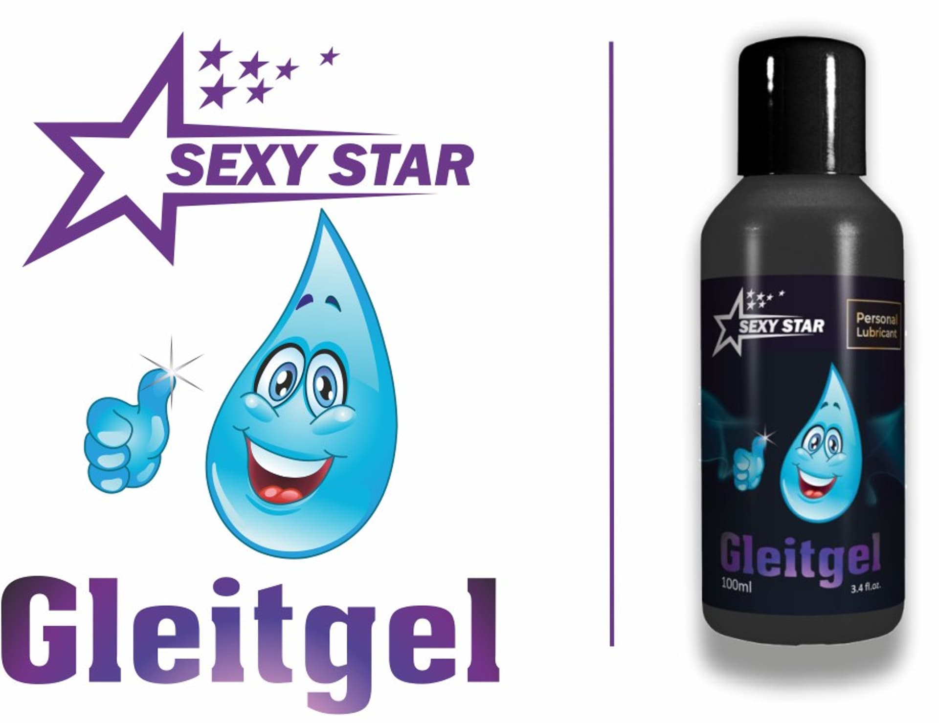 

Sexy Star Gleitgel 100ml