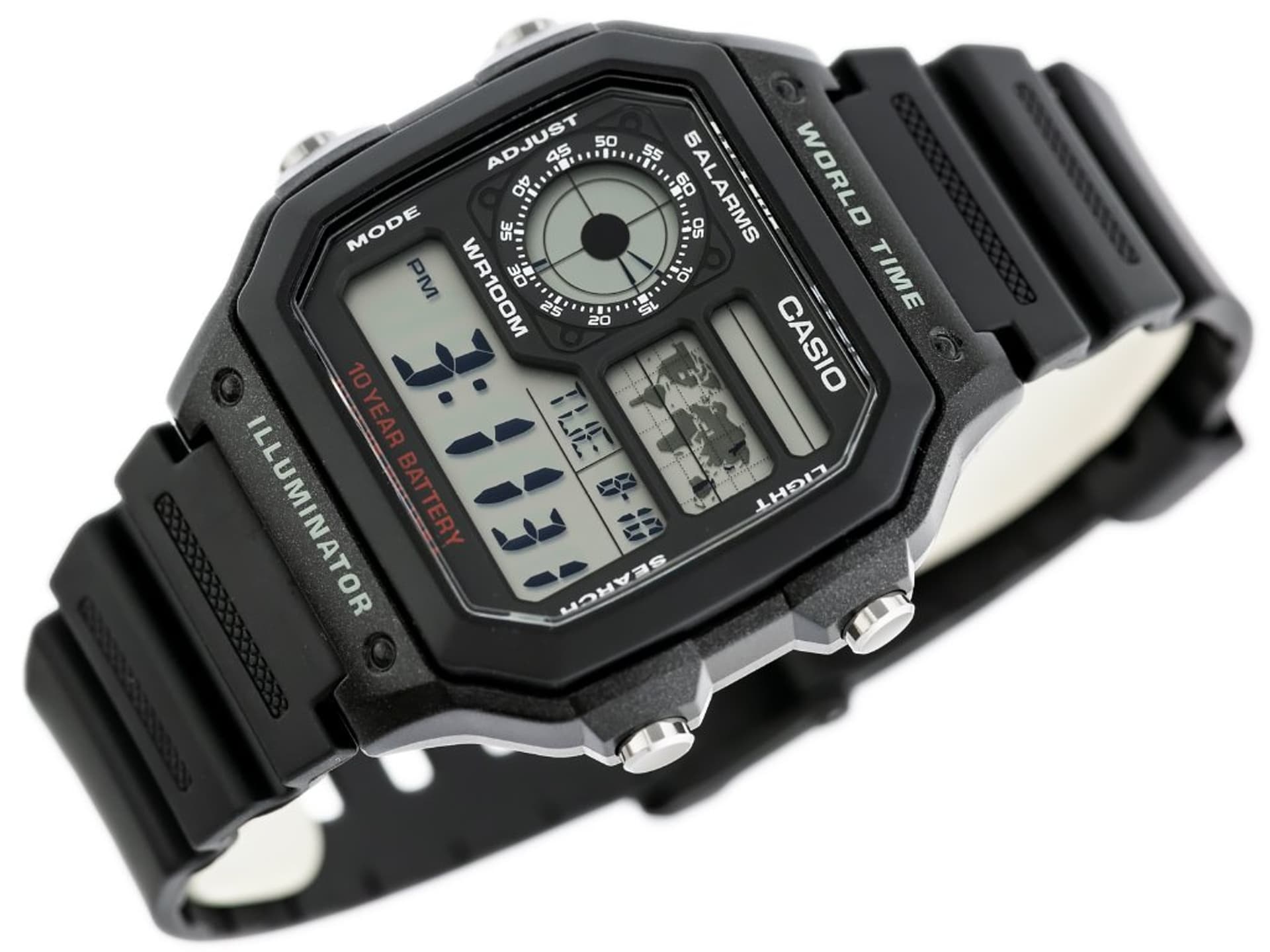 

ZEGAREK MĘSKI CASIO AE-1200WH-1AVCF (zd146a) + BOX, Zd146a) + bo