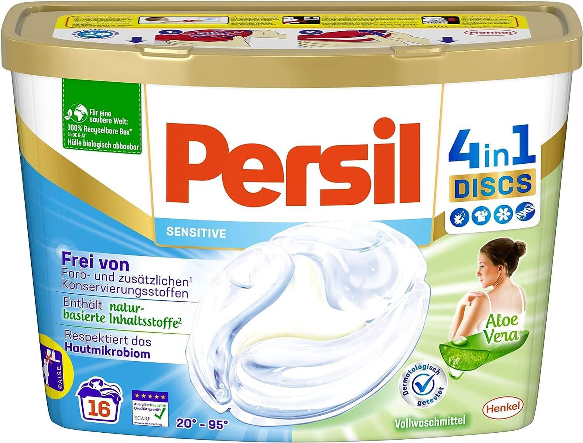 

Persil Sensitive 4 w 1 Kapsułki do Prania 16 szt.DE