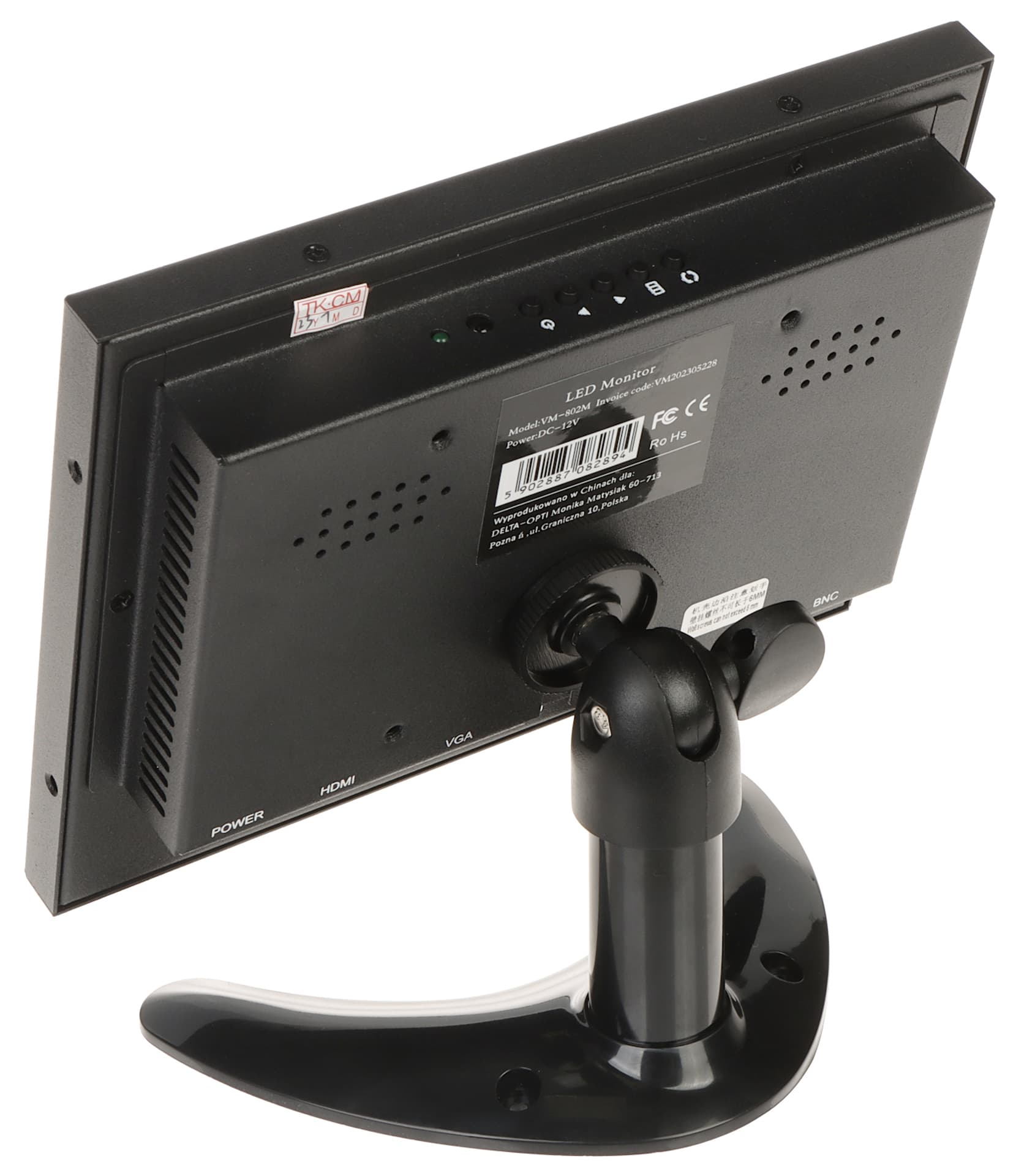 

MONITOR HDMI, VGA, 2xCVBS, AUDIO, USB VM-802M 8 " VILUX