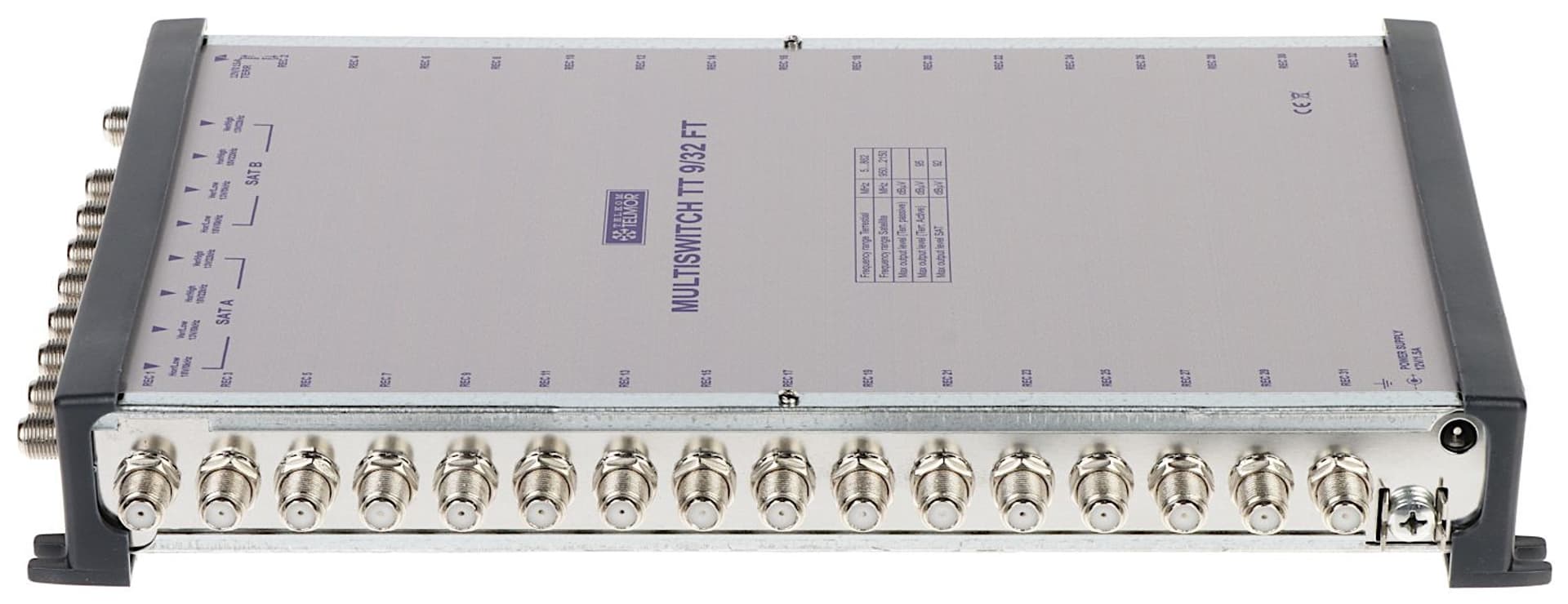 

MULTISWITCH TT-9/32-FT 9 WEJŚĆ / 32 WYJŚCIA TELMOR