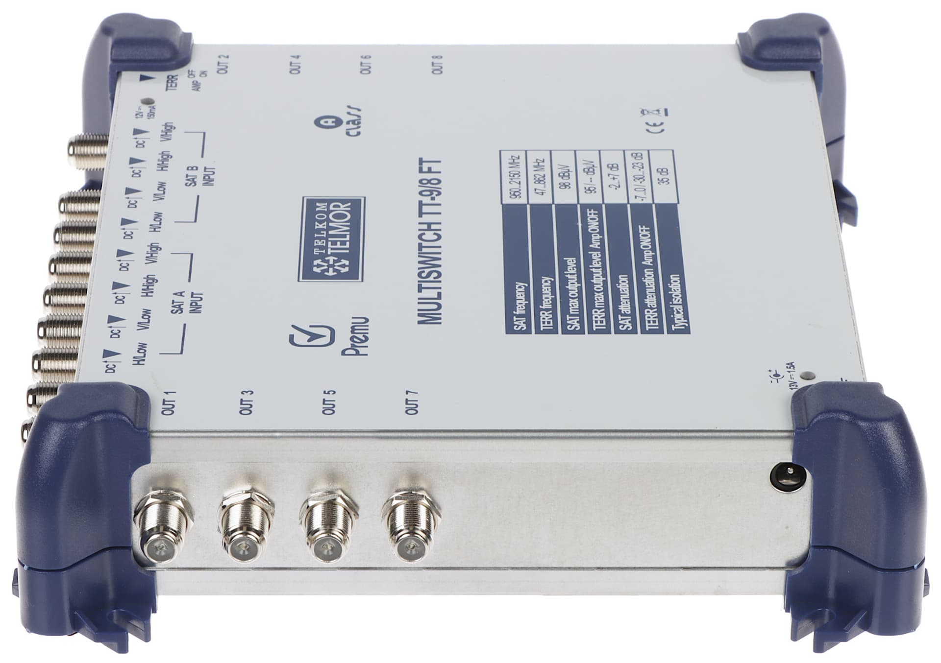 

MULTISWITCH TT-9/8-FT 9 WEJŚĆ / 8 WYJŚĆ PREMU TELMOR