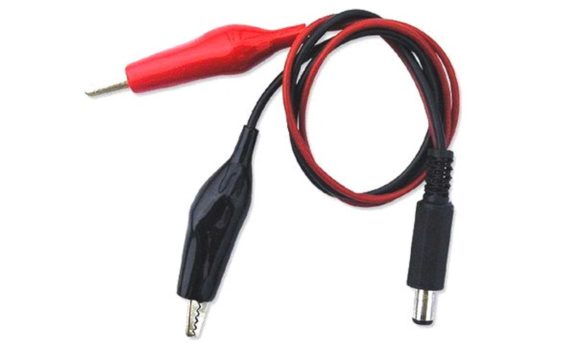 

Adapter Jack DC 5,2mm na krokodylki