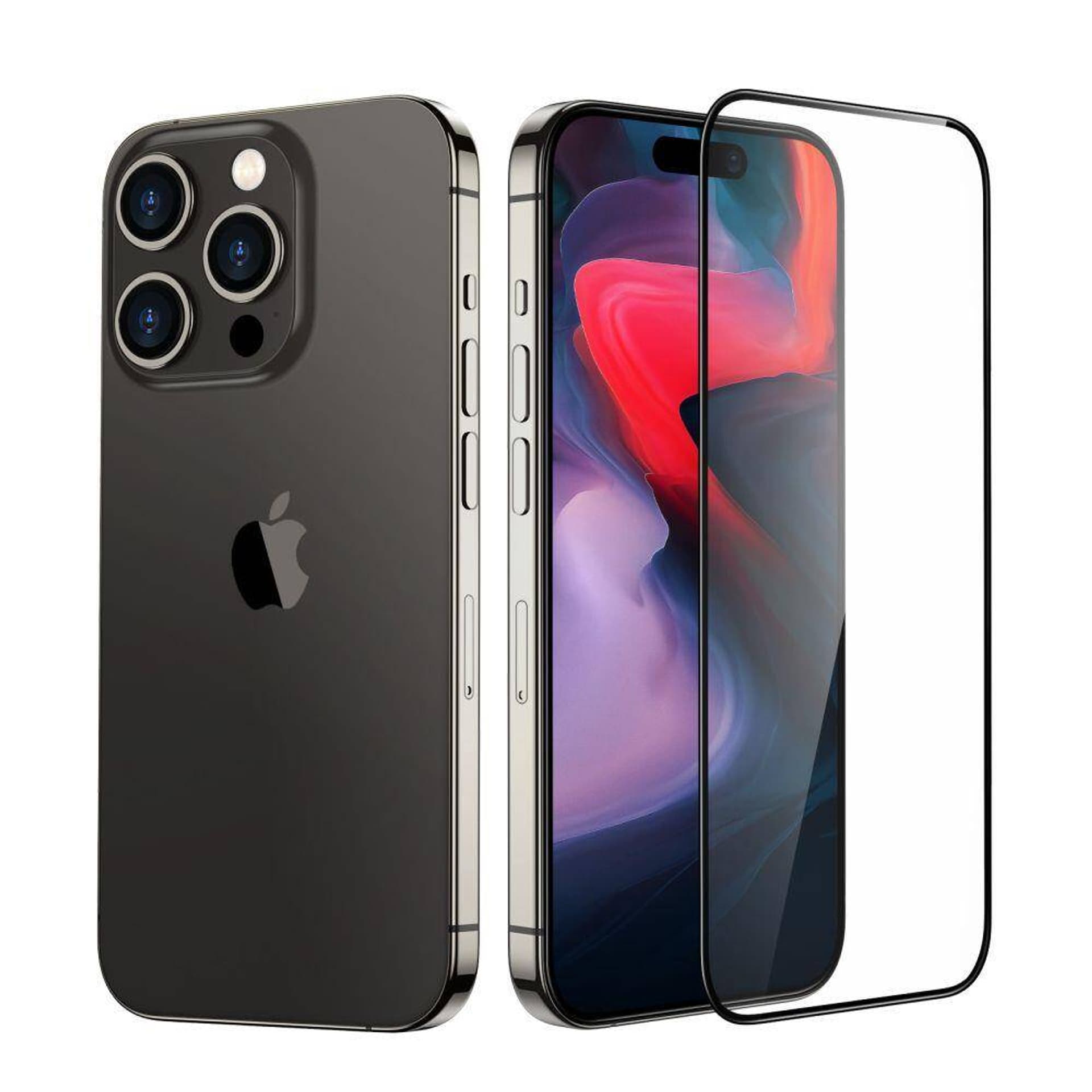 

Szkło Hartowane APPLE IPHONE 15 PRO ESR Armorite czarne