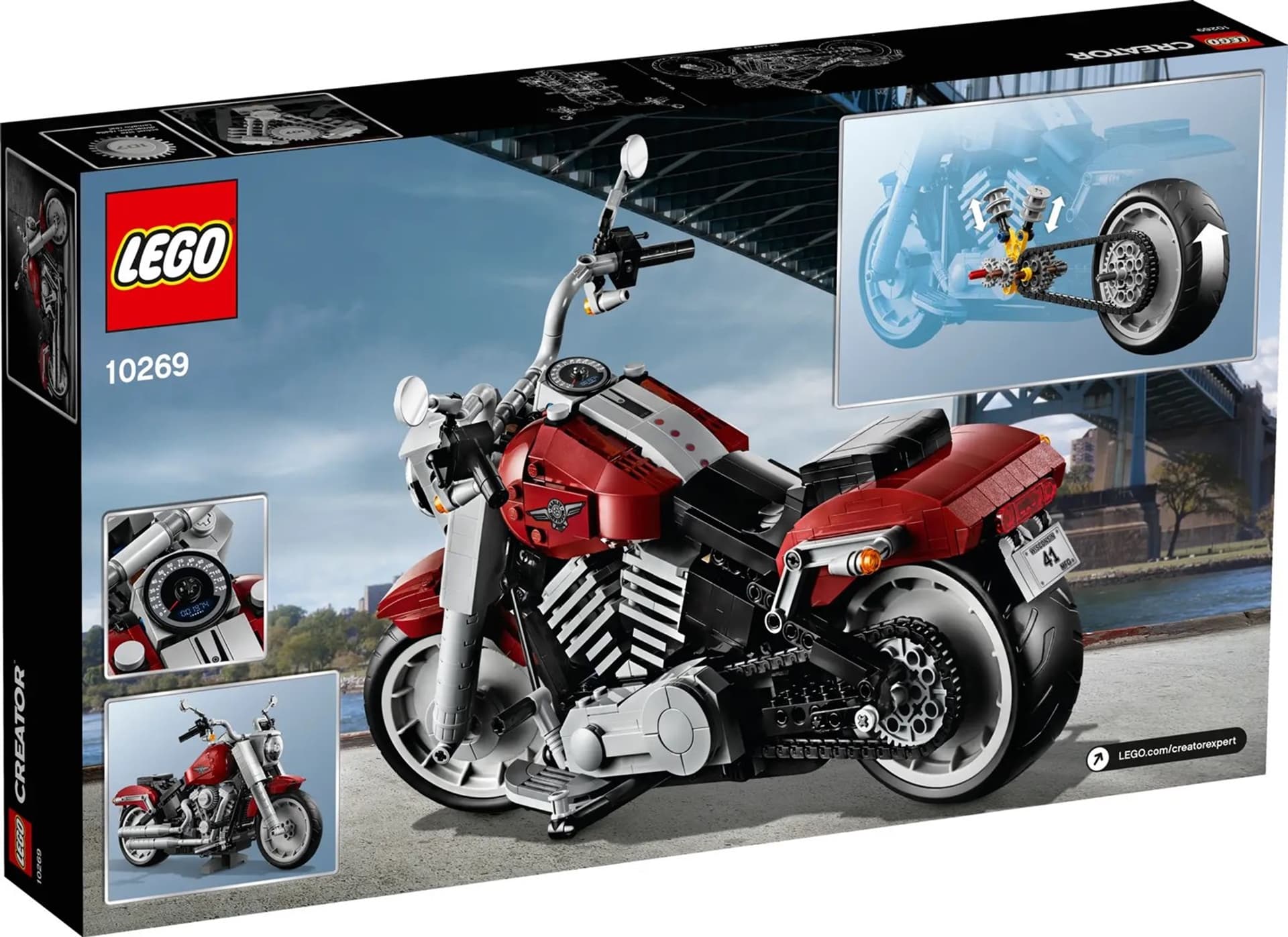 

LEGO Creator Expert 10269 Harley Davidson Fat Boy