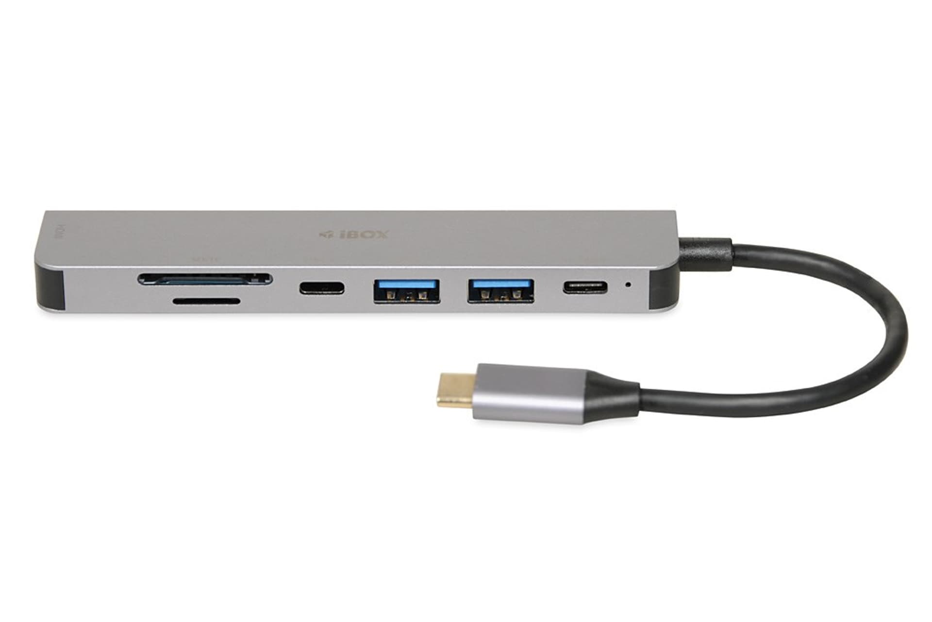 

IBOX HUB USB IUH3SL4K SLIM USB3.2 HDMI 4K PD100W