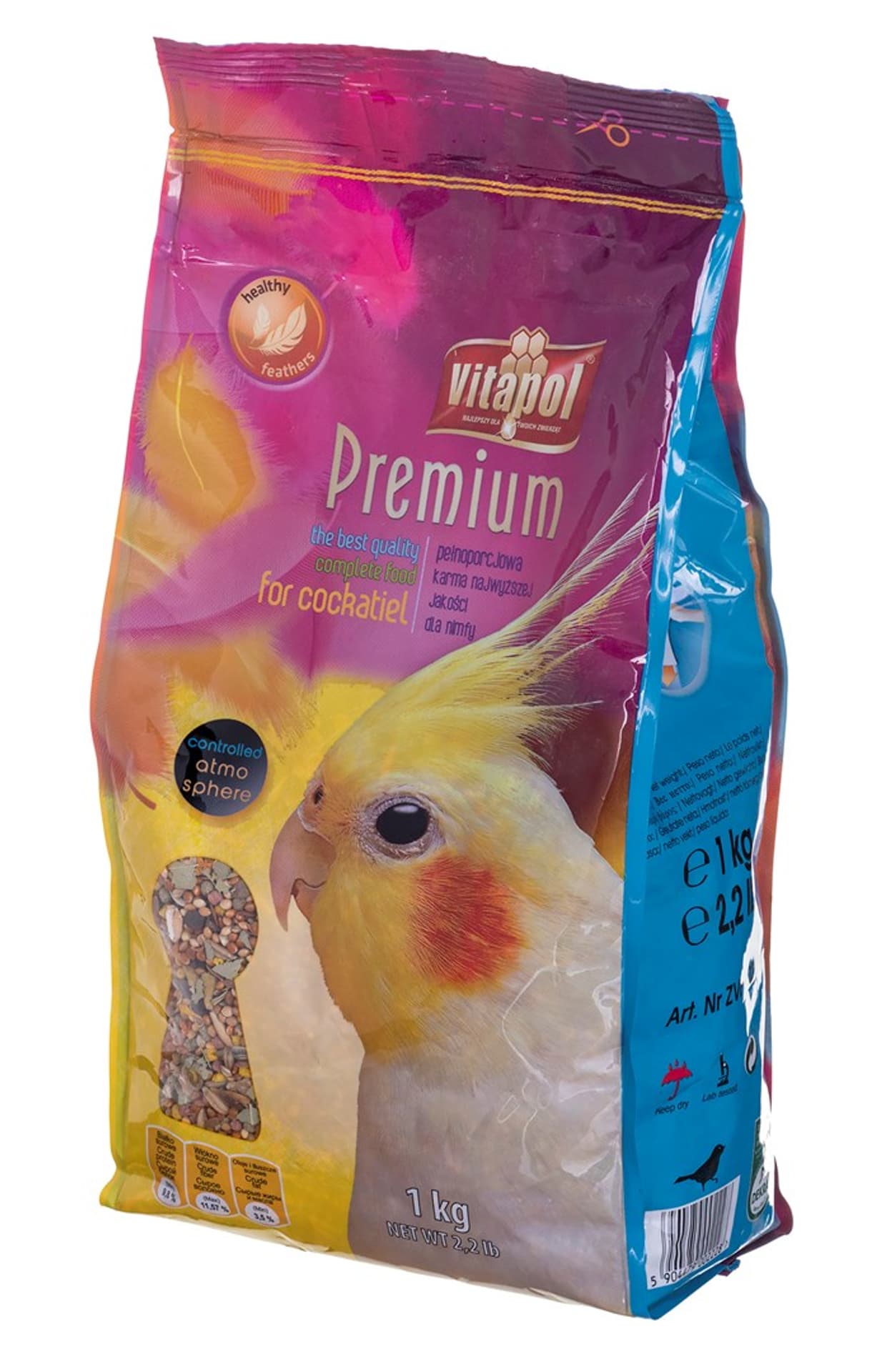 

VITAPOL Premium pokarm pełnowartościowy dla nimfy 1kg