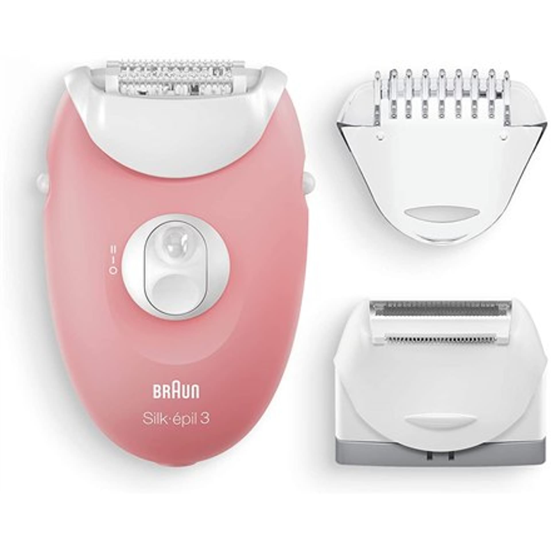 

Braun Epilator Silk-épil 3 SE3440 przewodowy, ilość biegów 2, różowy