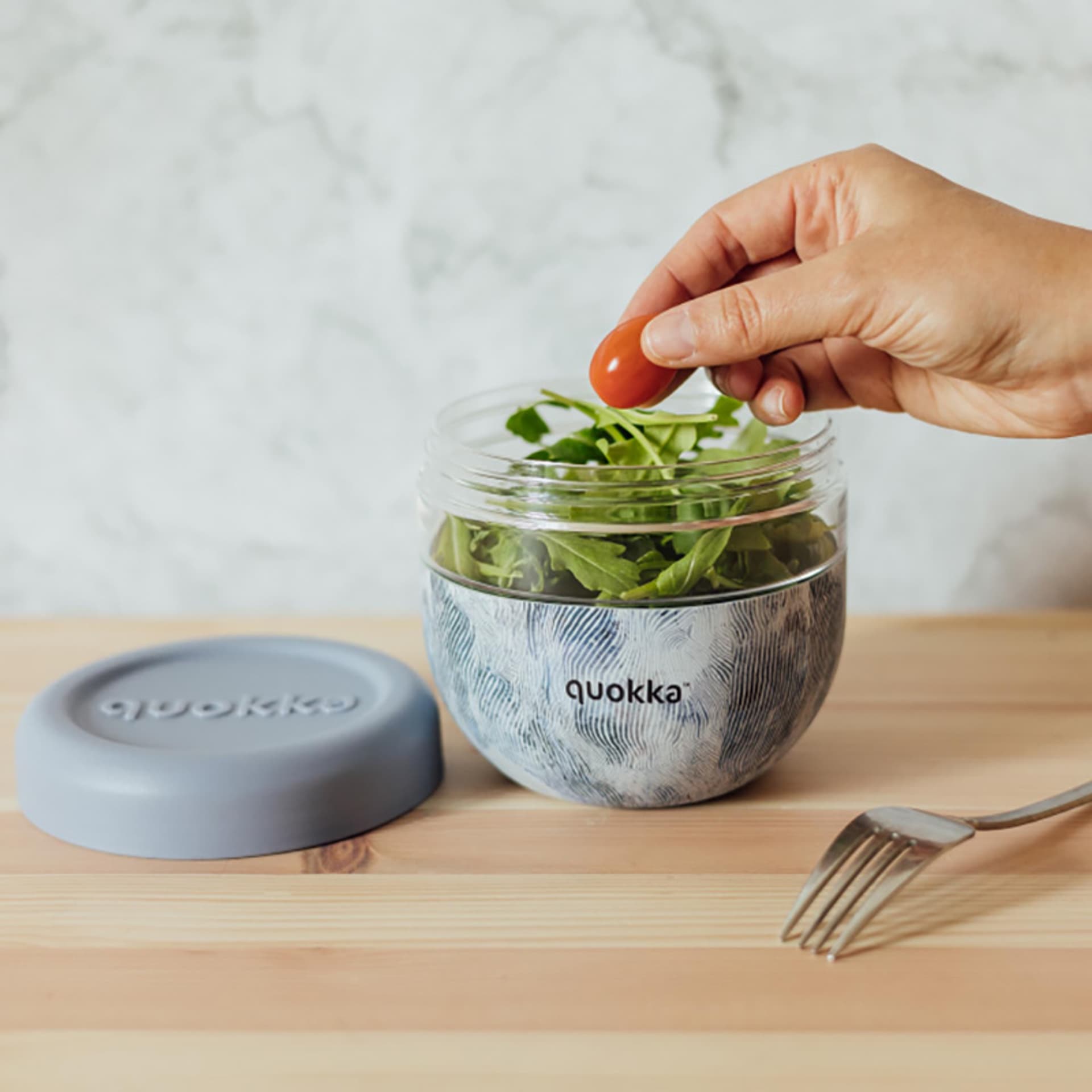 

Quokka Bubble Food Jar - Pojemnik plastikowy na żywność / lunchbox 770 ml (Zen)