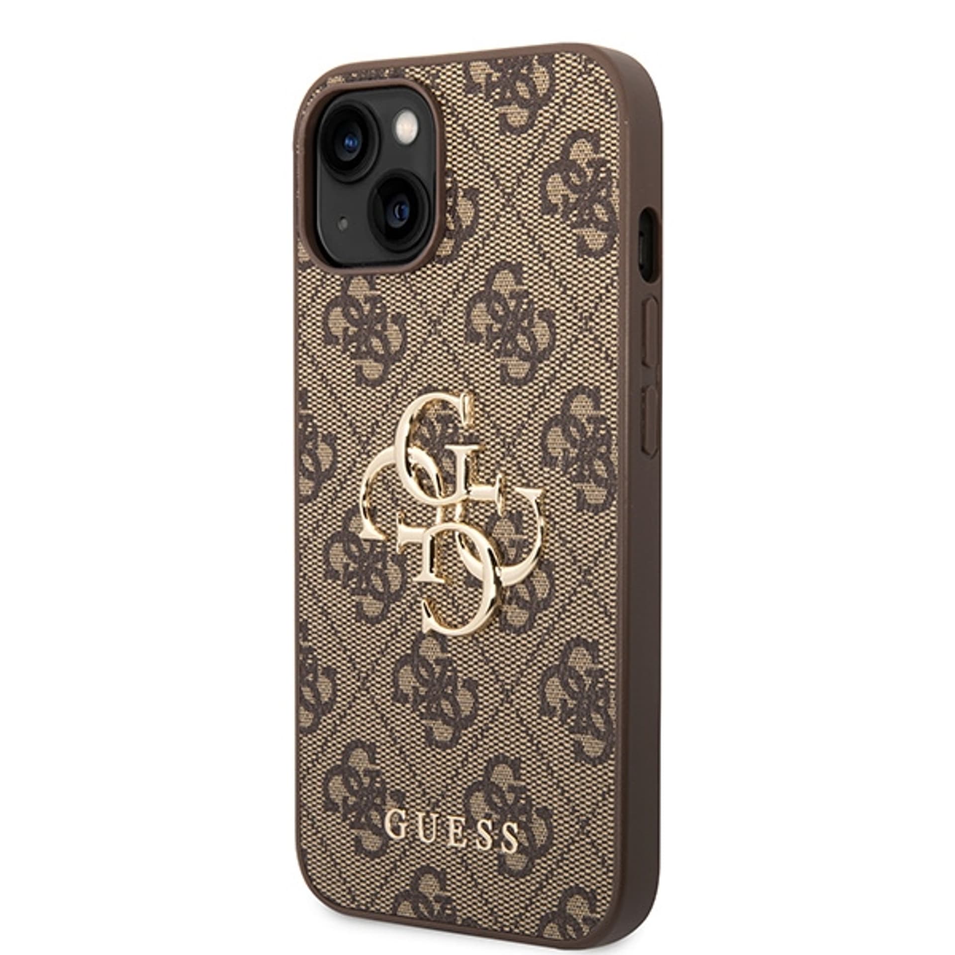 

Guess GUHCP15S4GMGBR iPhone 15 6.1" brązowy/brown hardcase 4G Big Metal Logo