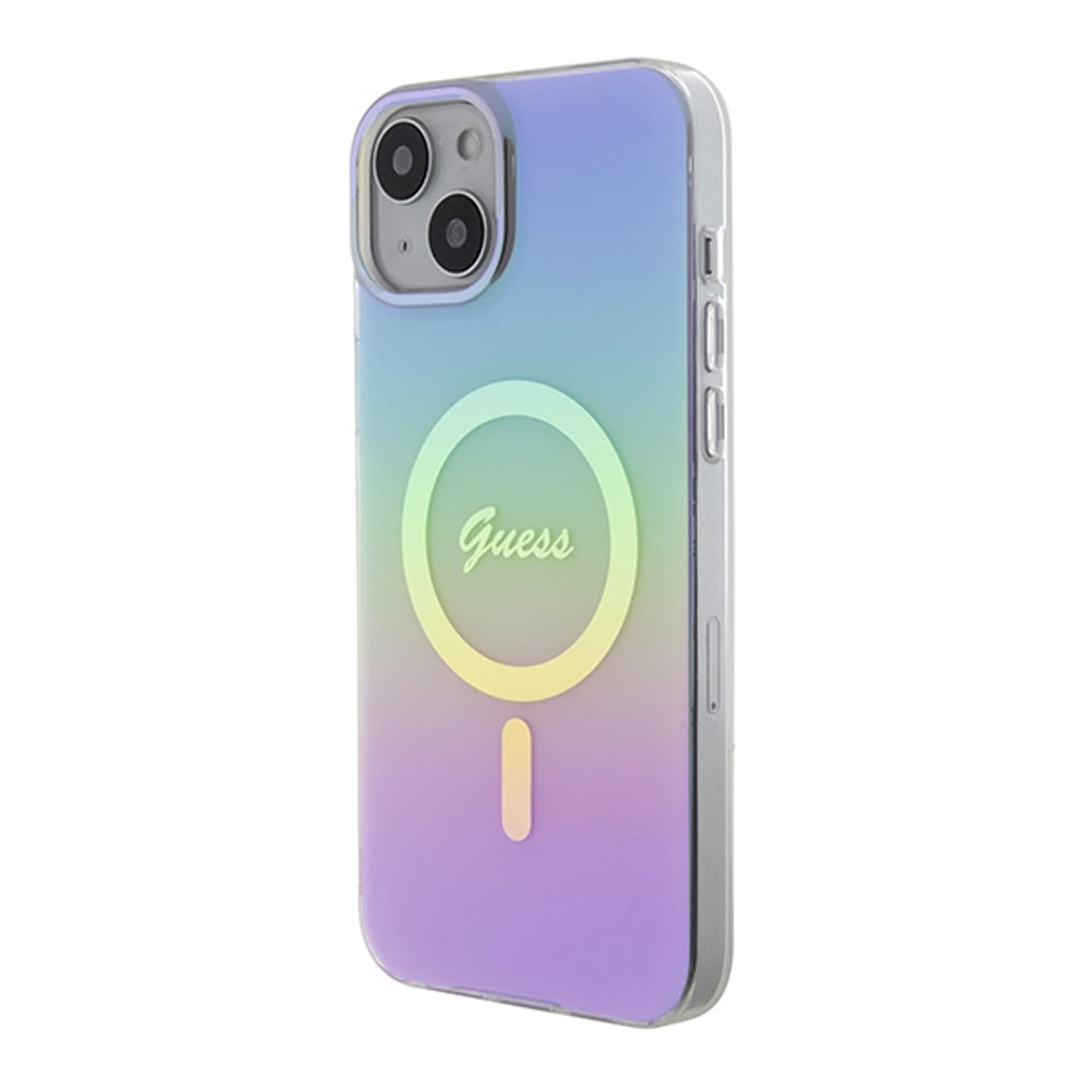 

Guess GUHMP15SHITSU iPhone 15 6.1" fioletowy/purple hardcase IML Iridescent MagSafe