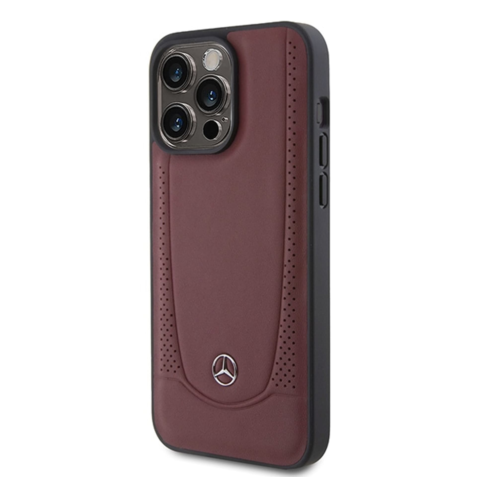 

Mercedes MEHCP15LARMRE iPhone 15 Pro 6.1" czerwony/red hardcase Leather Urban Bengale