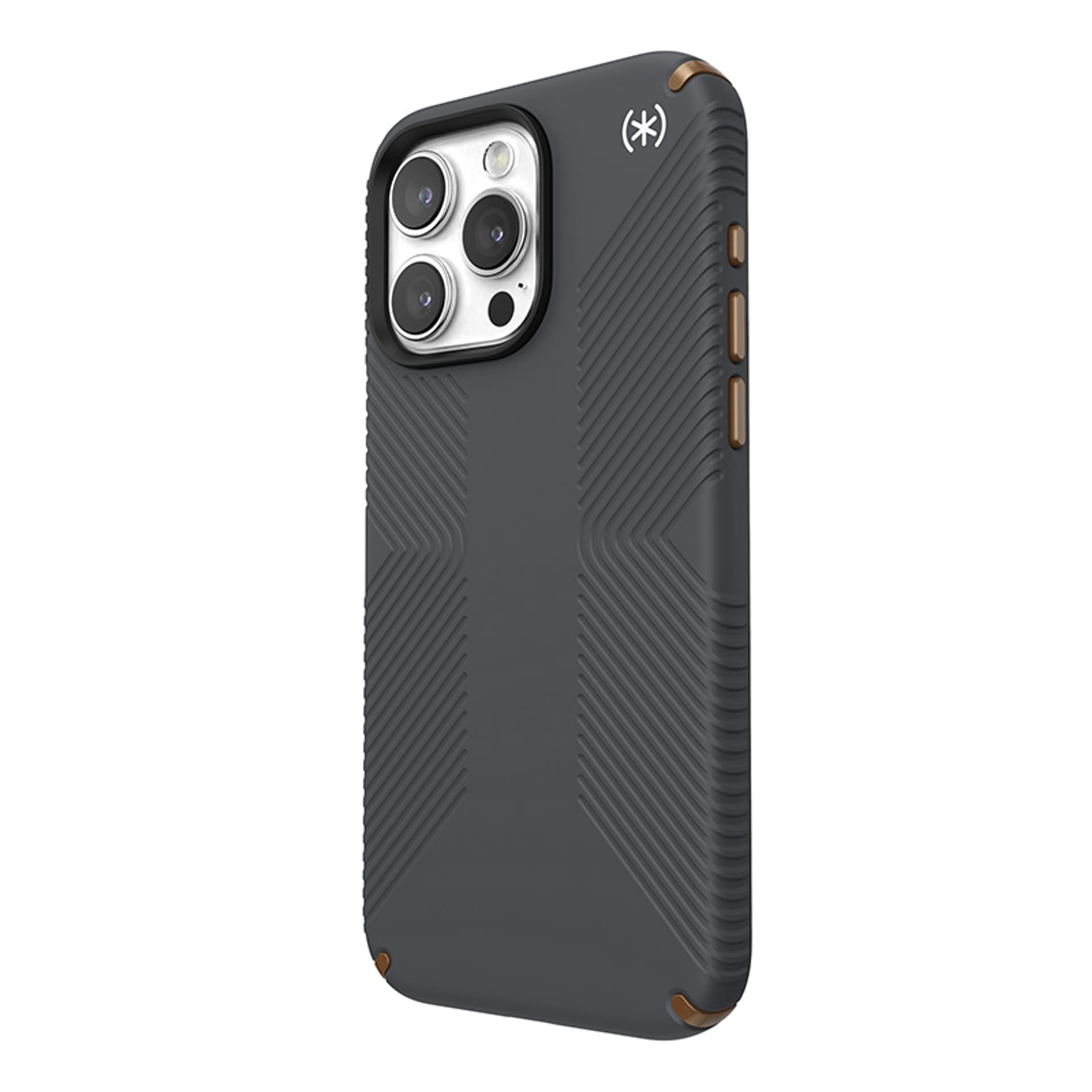 

Speck Presidio2 Grip - Etui iPhone 15 Pro Max (Charcoal Grey / Cool Bronze / White)