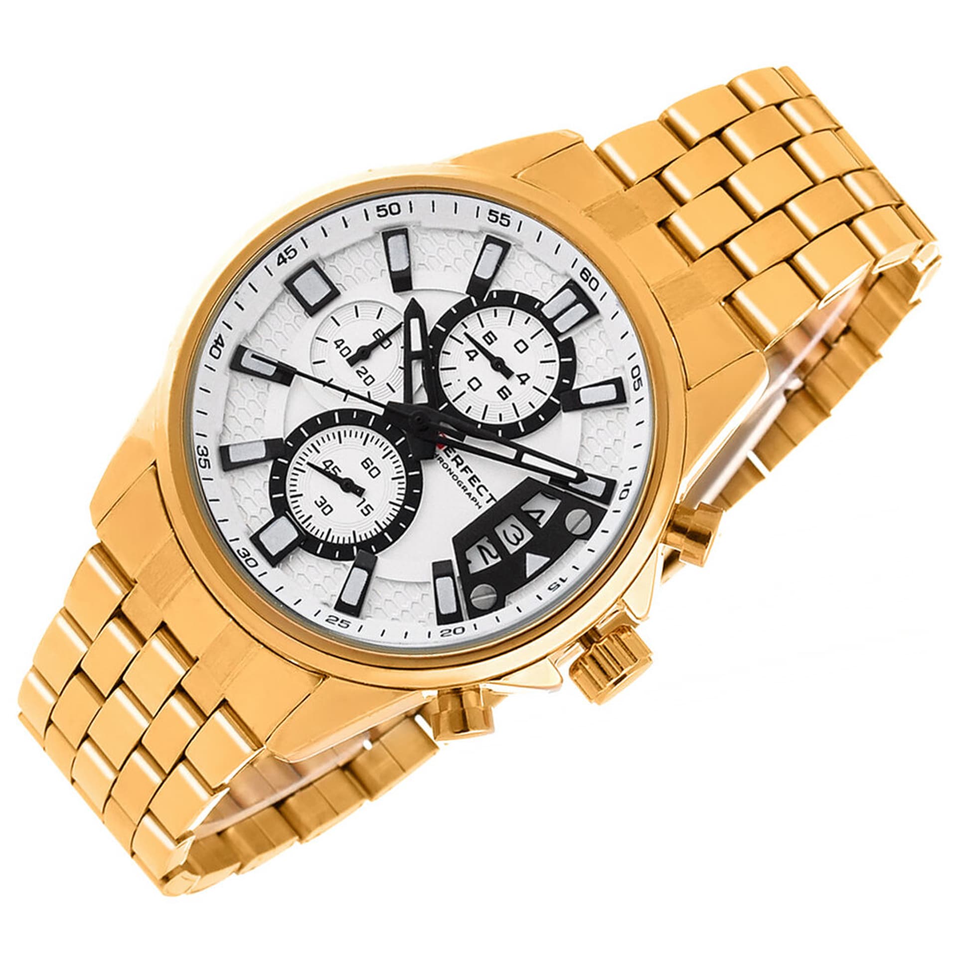 

ZEGAREK MĘSKI PERFECT M504CH-03 - CHRONOGRAF (zp383c) + BOX, Zp383c) + bo