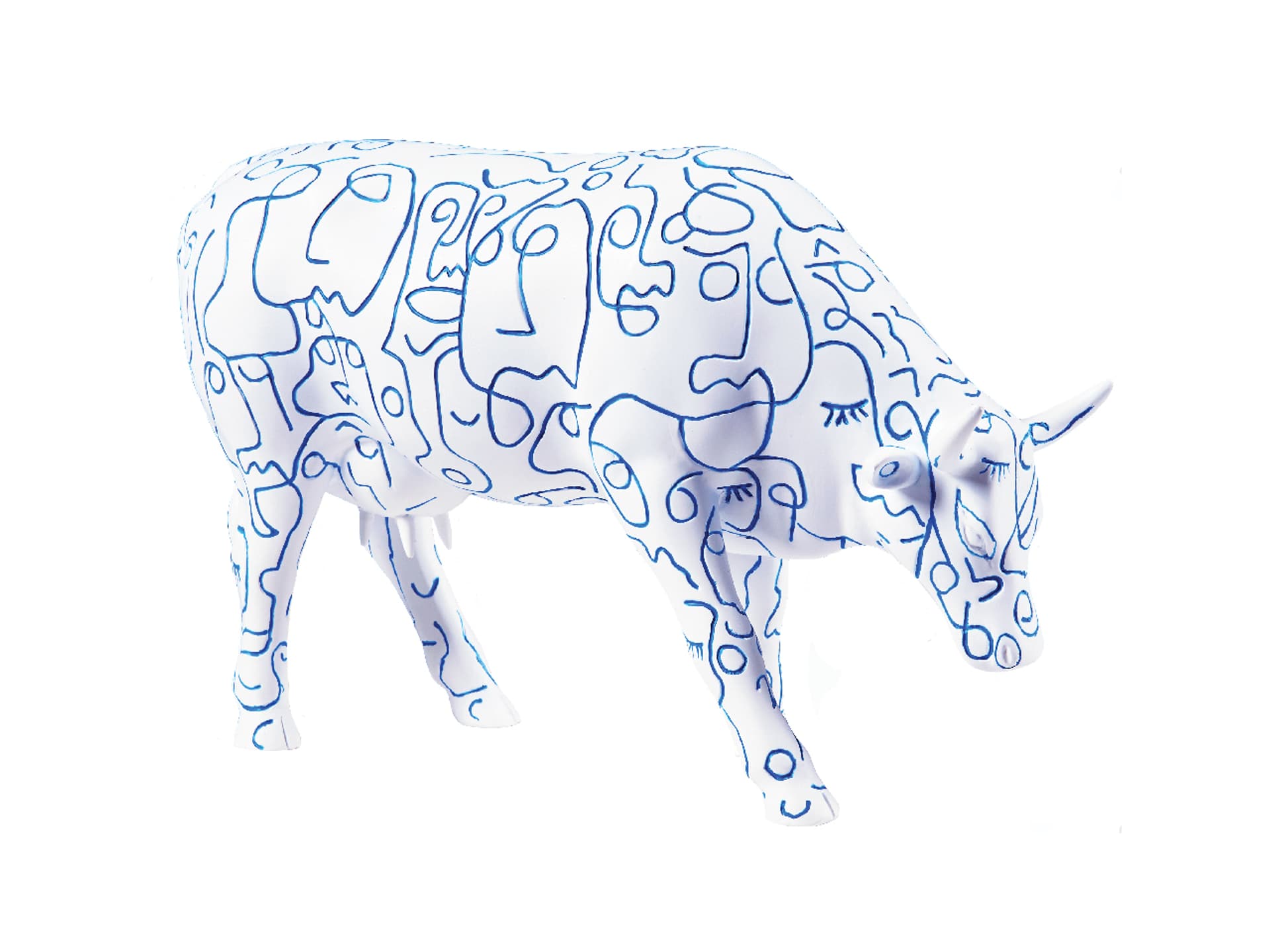 

CowParade Arty Cow Private collection, autor: Michael Clave.