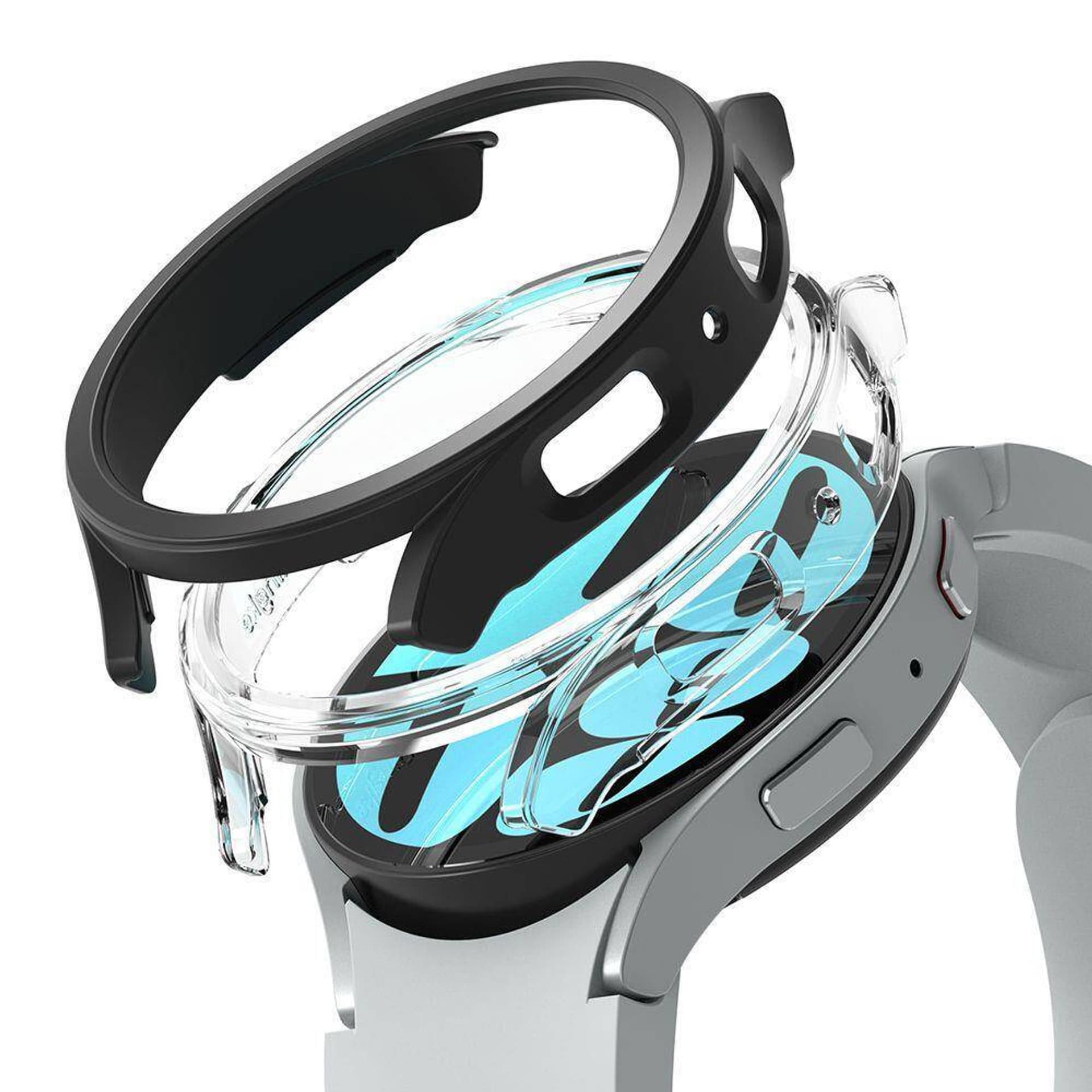 

Etui SAMSUNG GALAXY WATCH 6 (40MM) Ringke Slim 2-pack czarne transparentne, 40mm) ringke slim 2-pack czarne transparentn