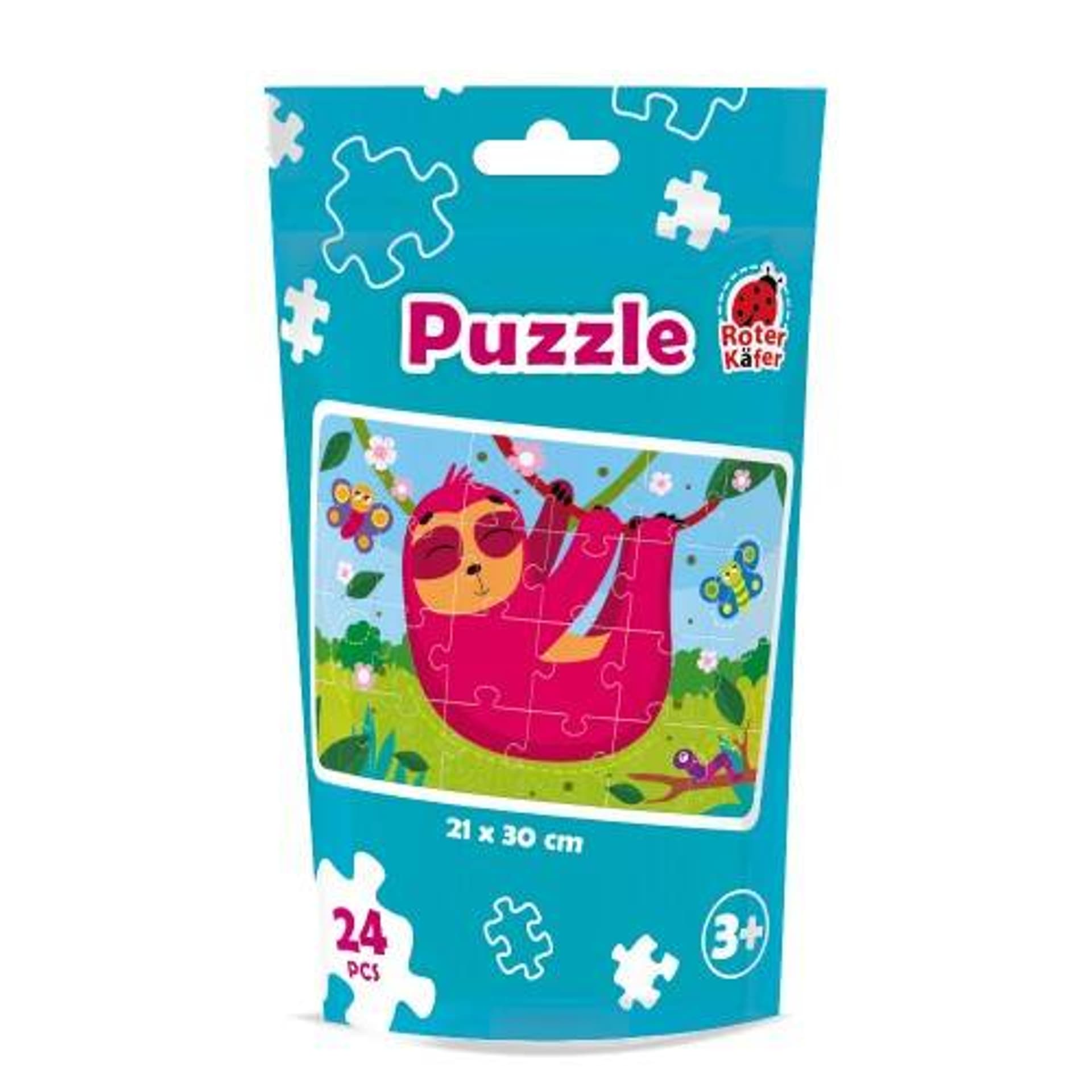 

PUZZLE W OPAKOWANIU TYPU STAND-UP UROCZY LENIWIEC UKŁADANKA ROTER KAFER