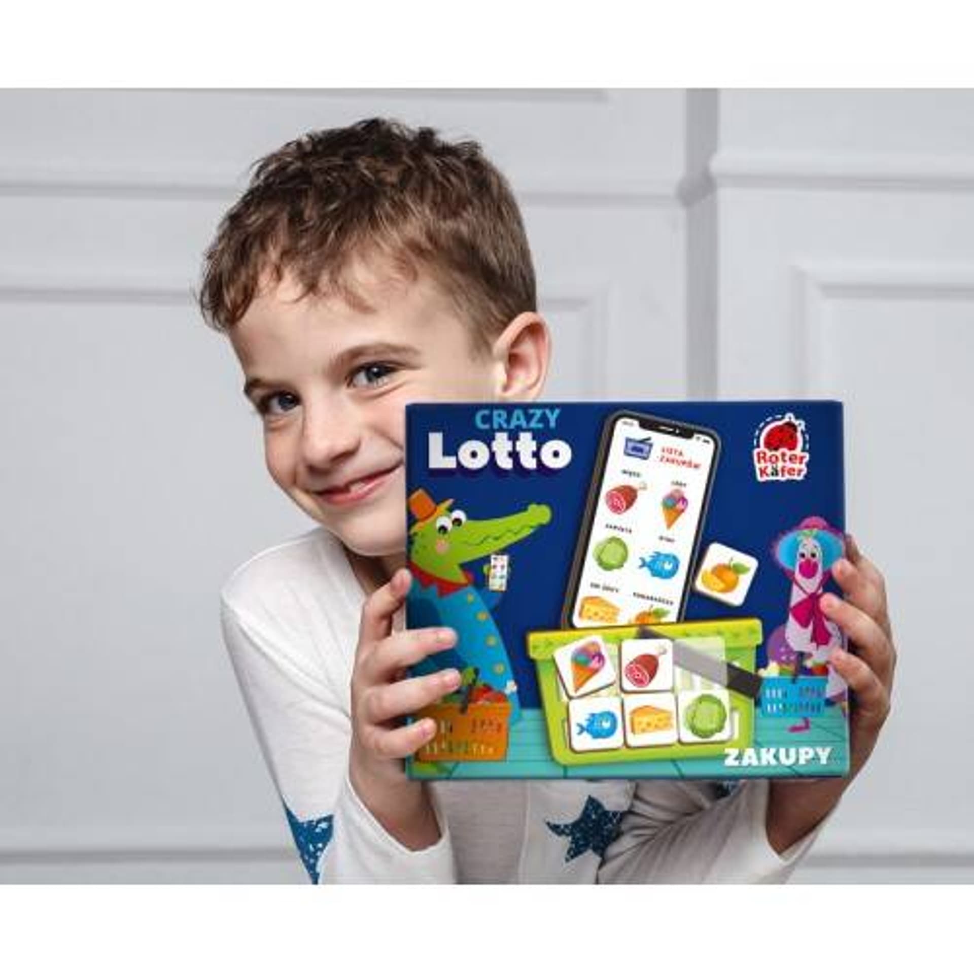 

GRA EDUKACYJNA CRAZY LOTTO LISTA ZAKUPÓW SMARTFONY ROTER KAFER