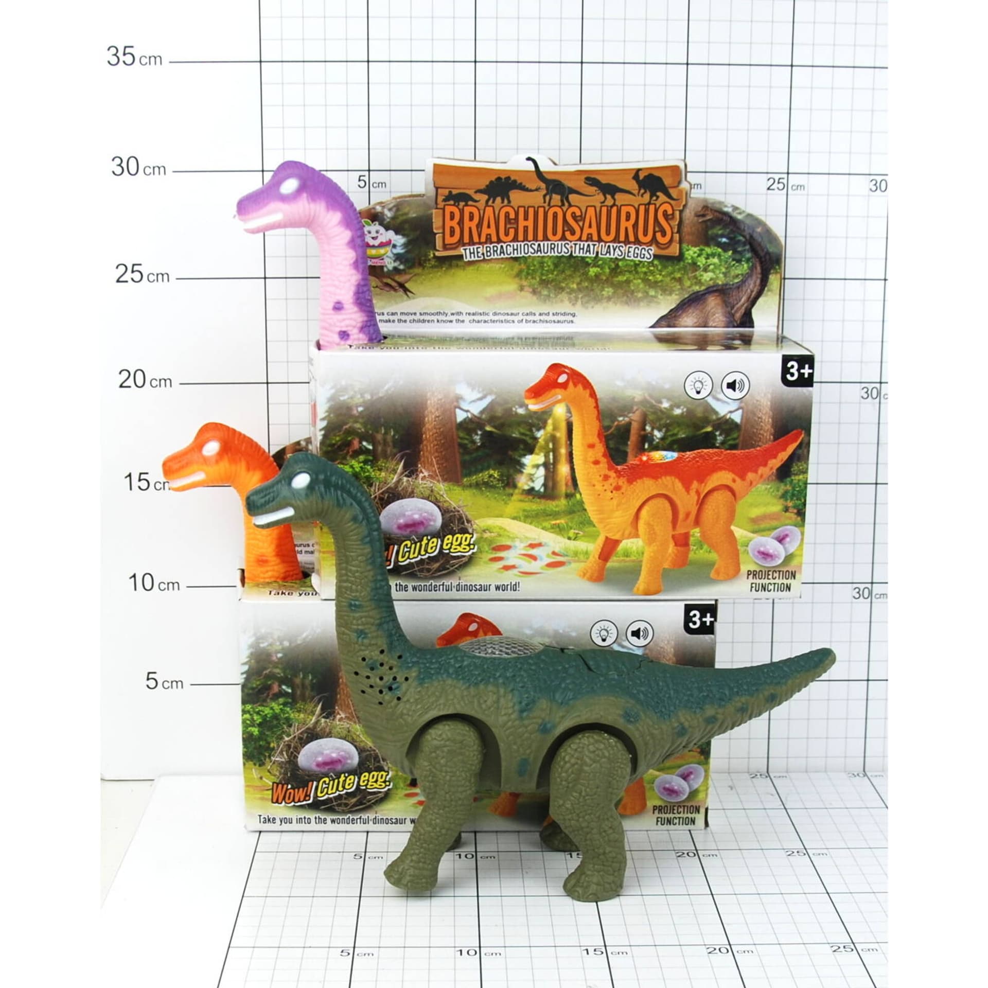 

DINOZAUR NA BATERIE W PUDEŁKU