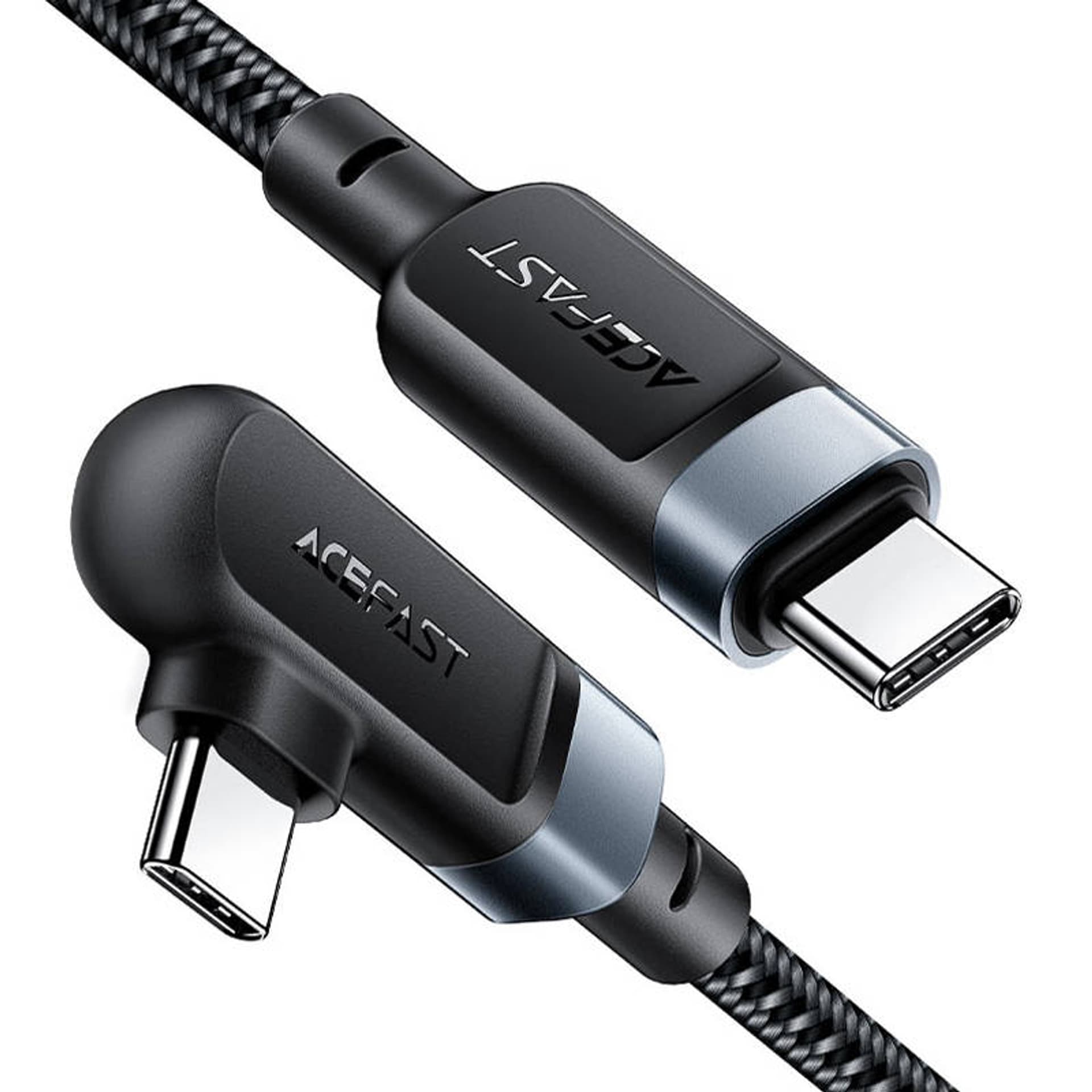 

Kabel USB-C do USB-C Acefast C5-03 kątowy, 100W, 2m (czarny)