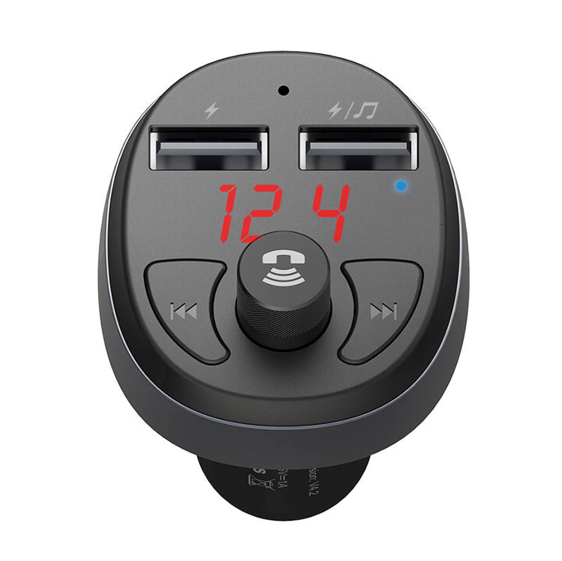 

Ładowarka samochodowa z transmitterem FM Mcdodo CC-6880 BT5.1, 2xUSB