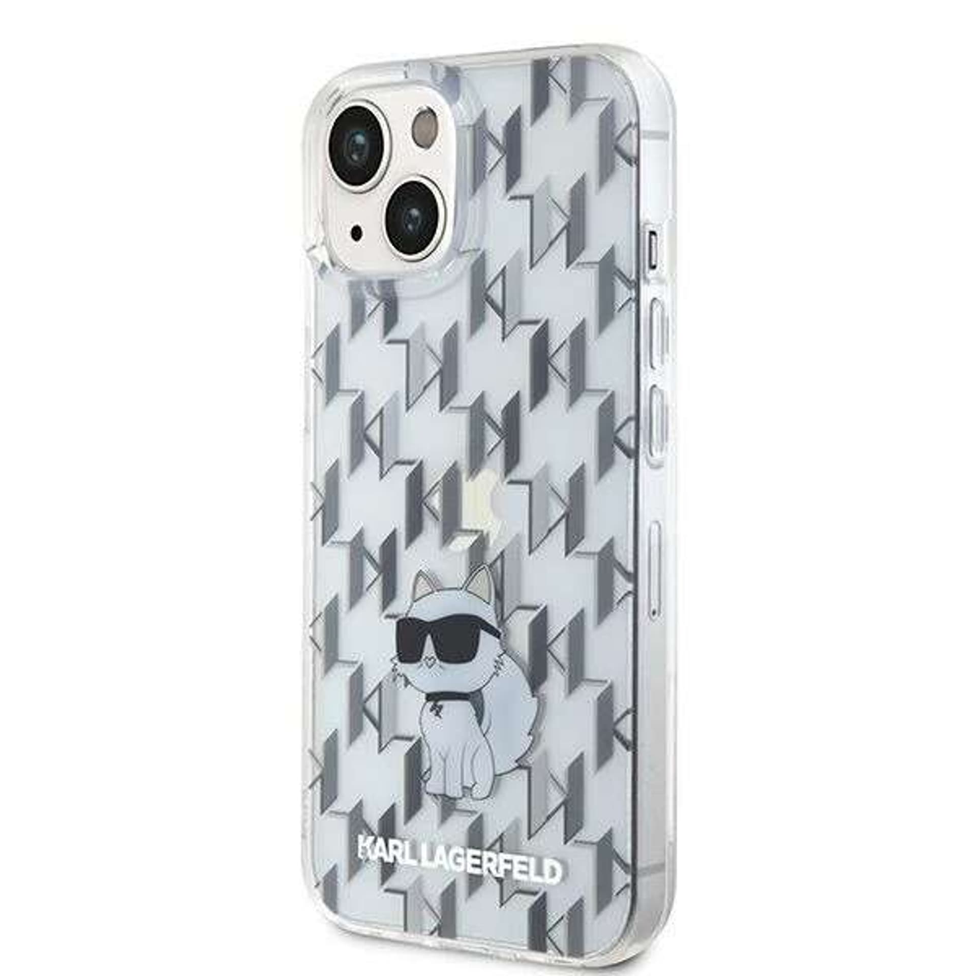 

Oryginalne Etui KARL LAGERFELD Hardcase KLHCP15SHNCMKLT do iPhone 15 (Monogram / transparentny)