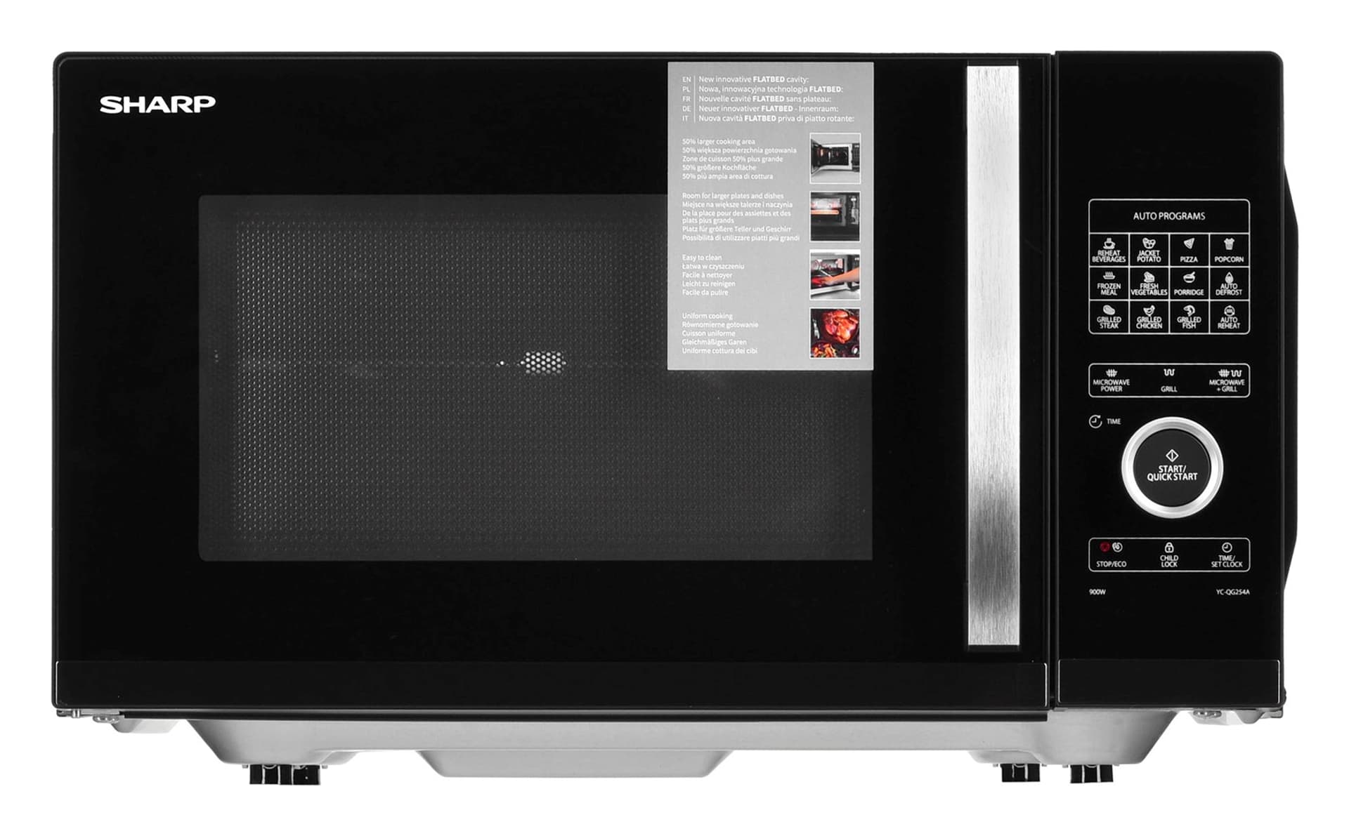

Kuchenka mikrofalowa SHARP YC-QG254AEB