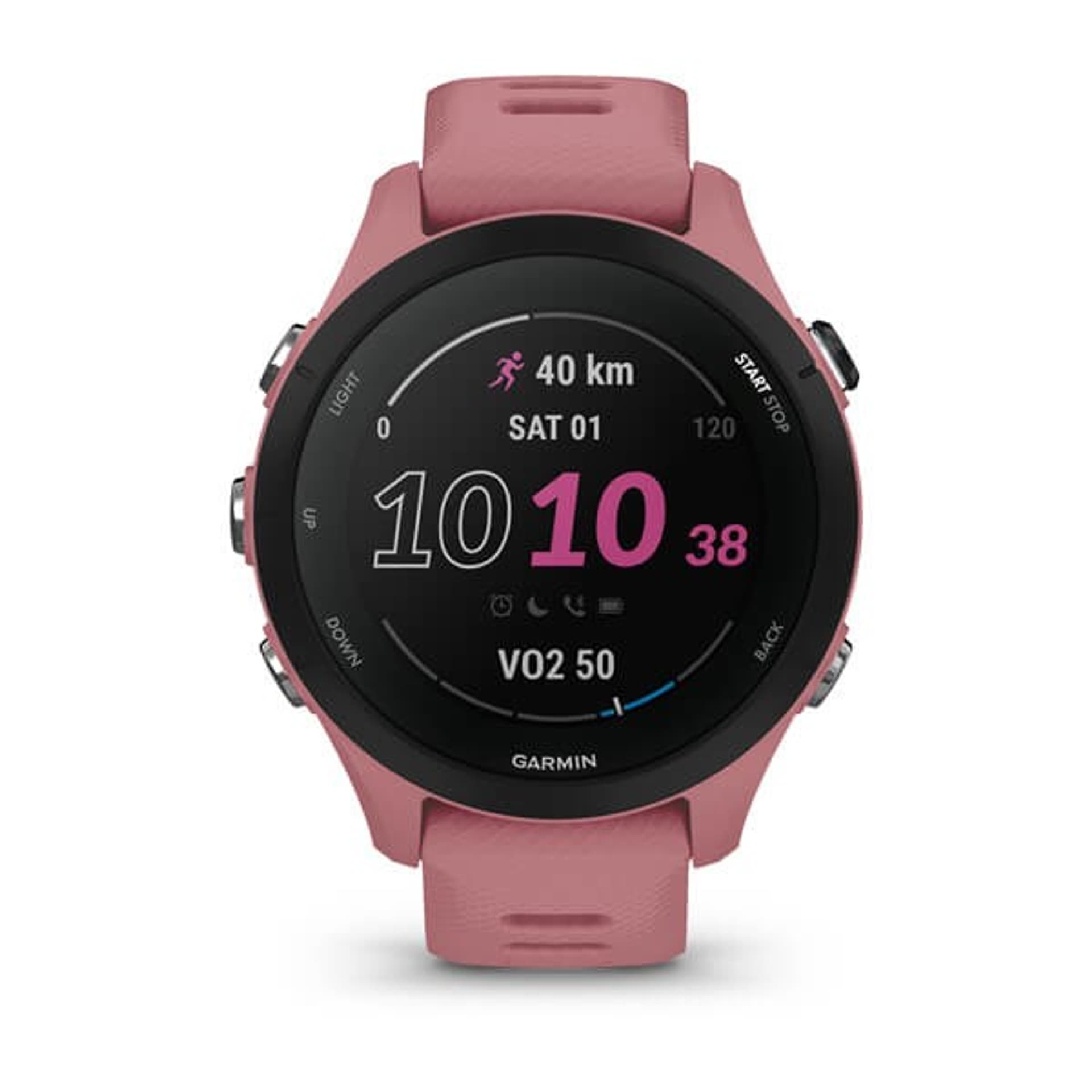 

Zegarek sportowy Garmin Forerunner 255s - Light Pink