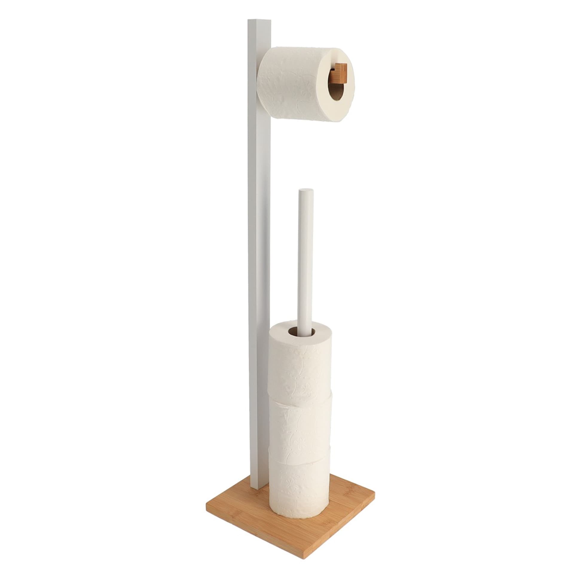 

Stojak na papier z uchwytem White bamboo