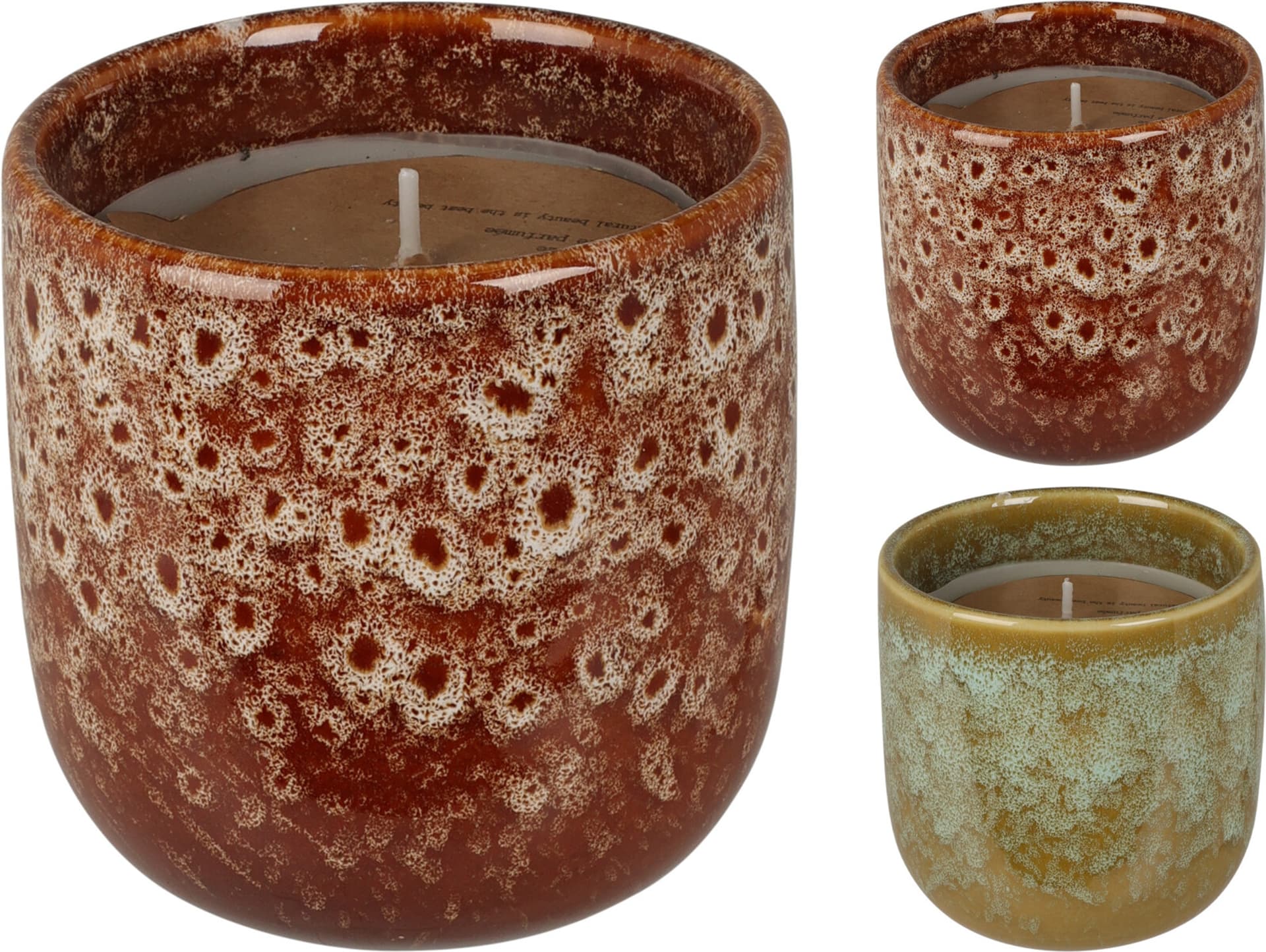 

ŚWIECA W SŁOIKU CERAMICZNA 9CM 2SZT