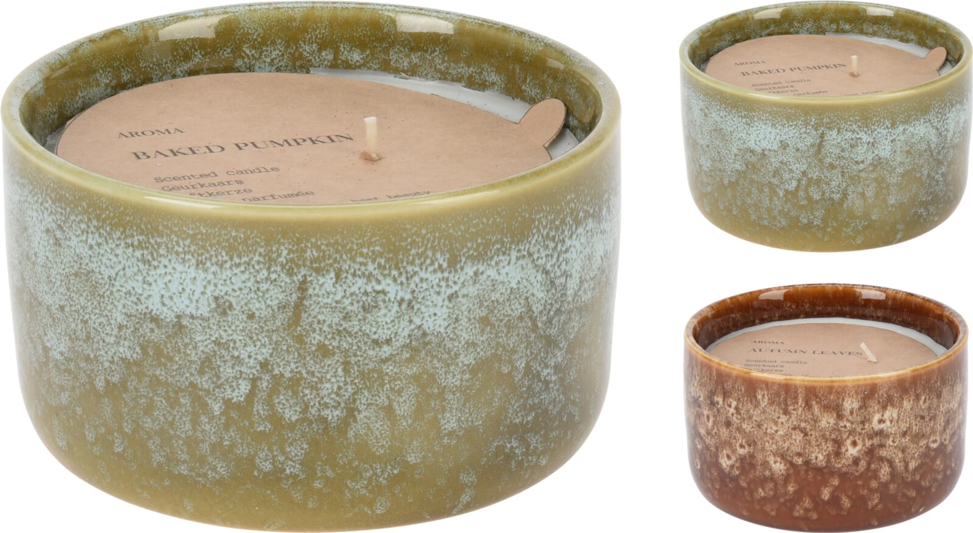 

ŚWIECA W SŁOIKU CERAMICZNYM 12CM